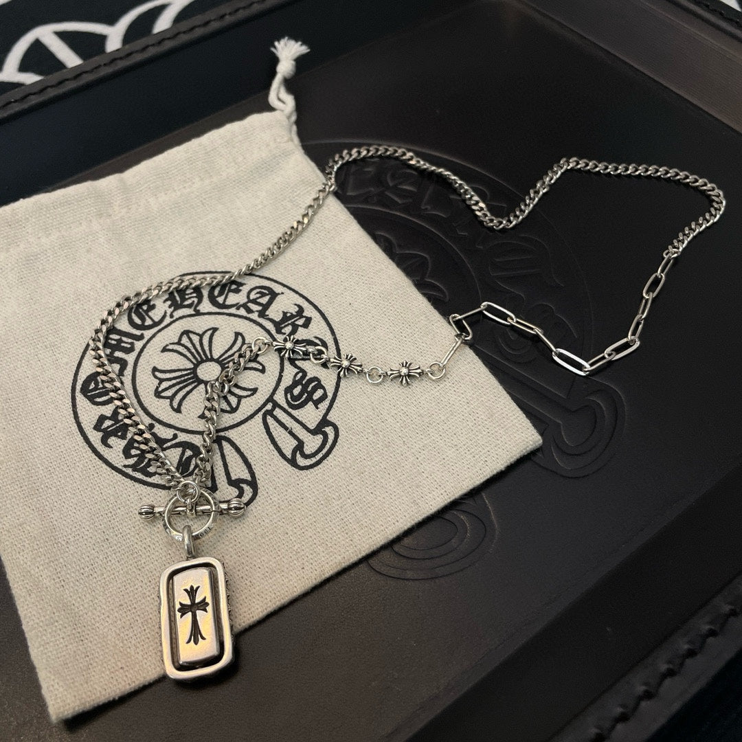 LuxluxHouse Best Quality Accessories Necklace Chrome Hearts