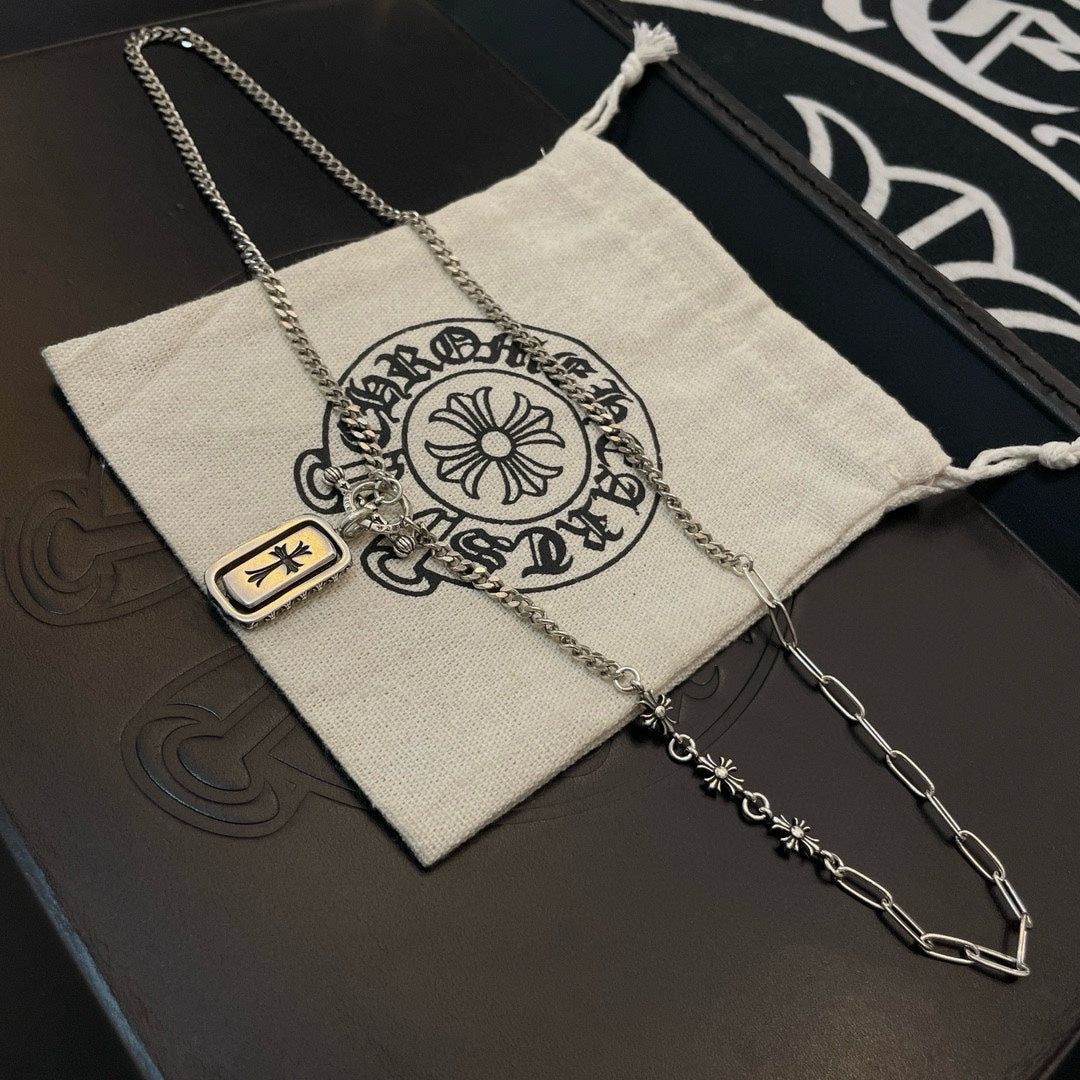LuxluxHouse Best Quality Accessories Necklace Chrome Hearts