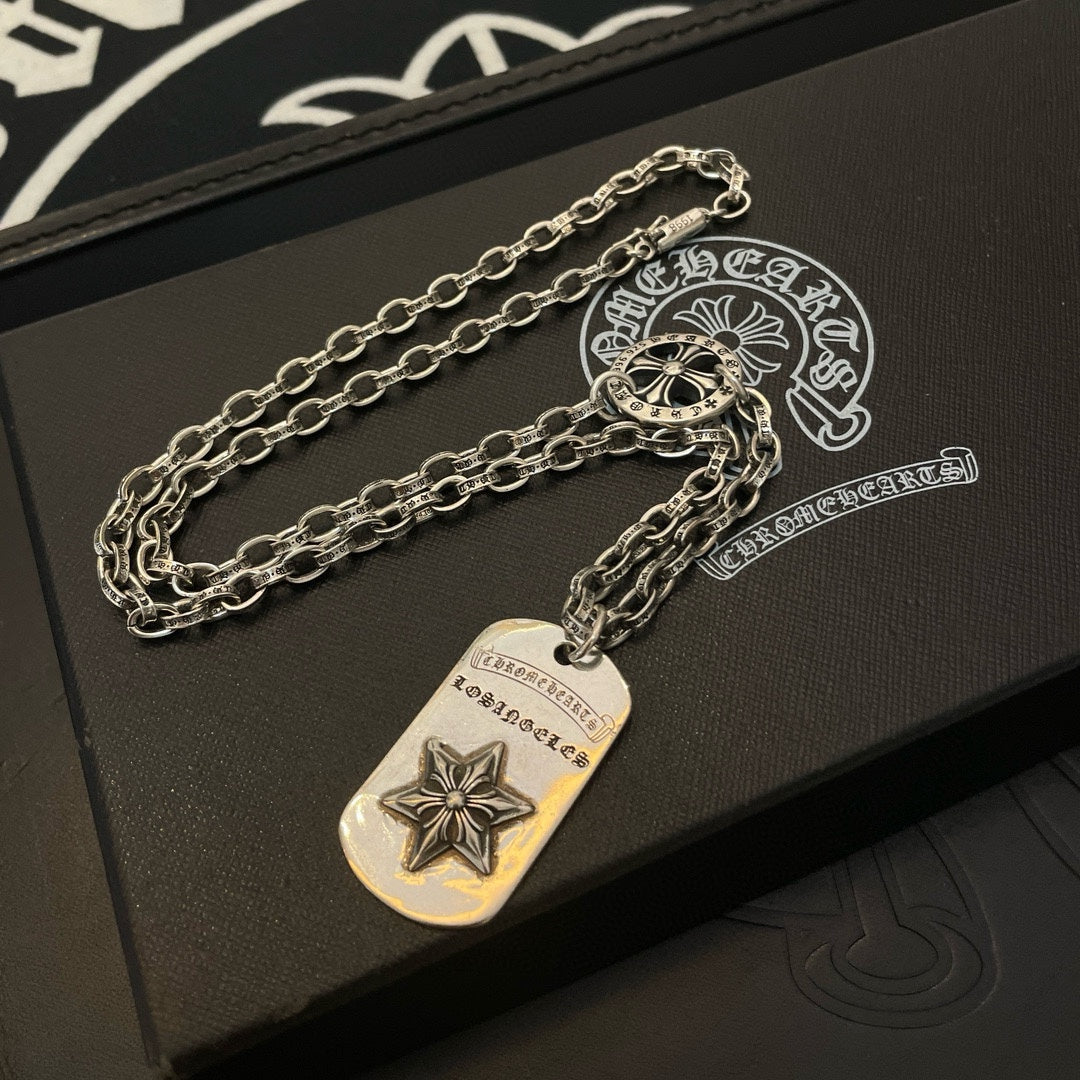 LuxluxHouse Best Quality Accessories Necklace Chrome Hearts
