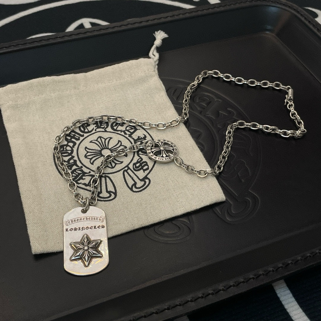 LuxluxHouse Best Quality Accessories Necklace Chrome Hearts