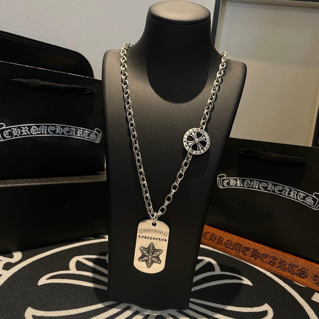 LuxluxHouse Best Quality Accessories Necklace Chrome Hearts