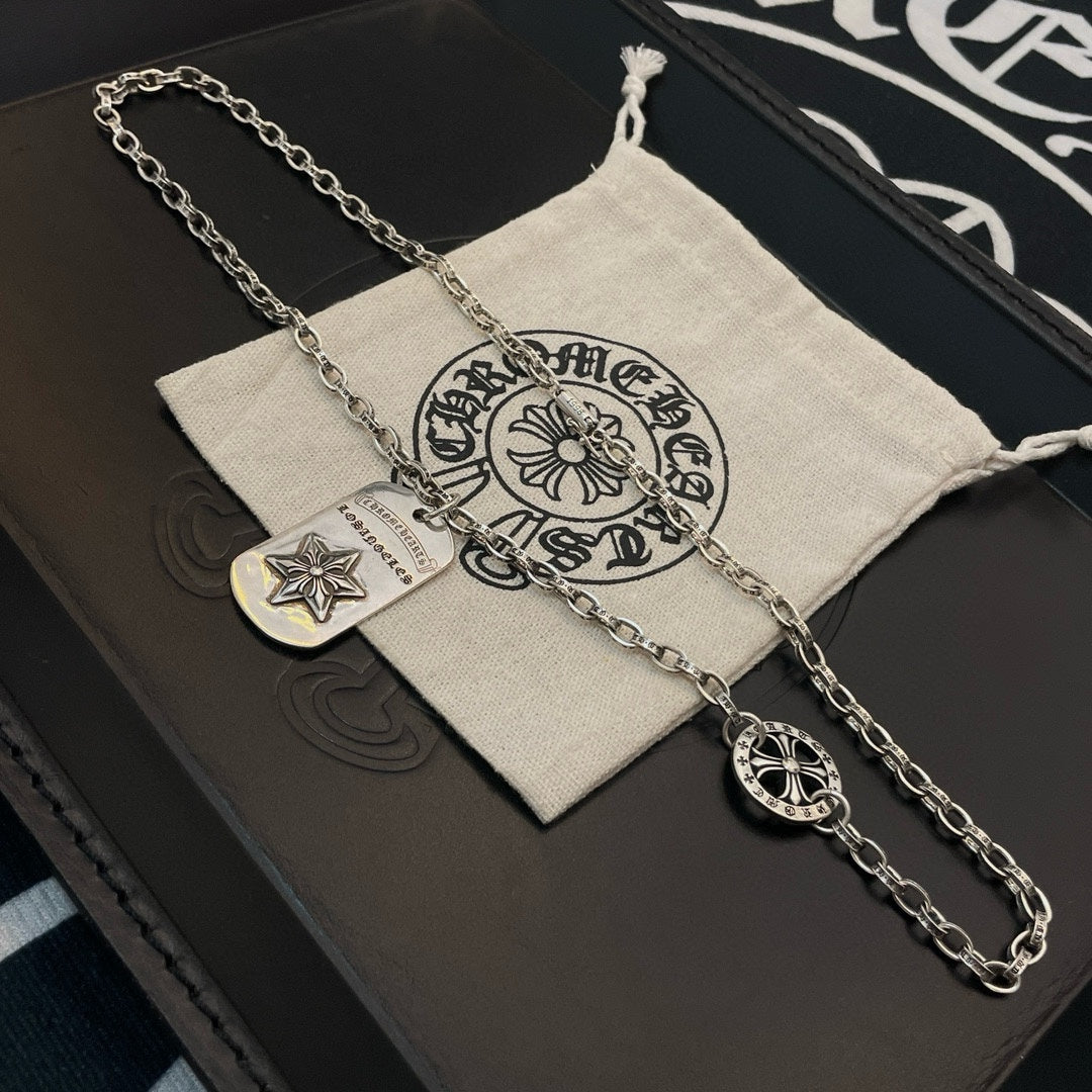 LuxluxHouse Best Quality Accessories Necklace Chrome Hearts