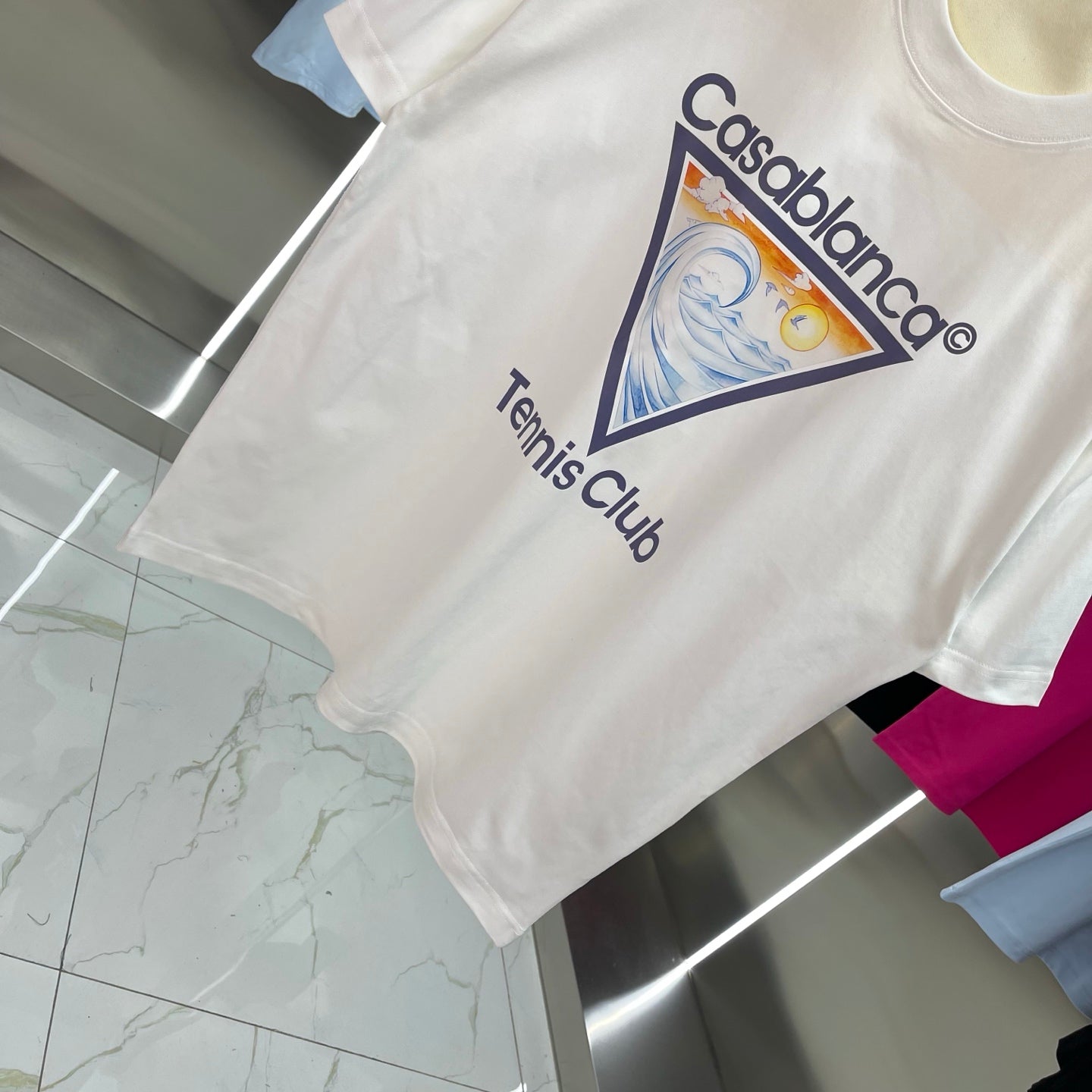 LuxluxHouse Best Quality Clothes Casablanca T-shirt