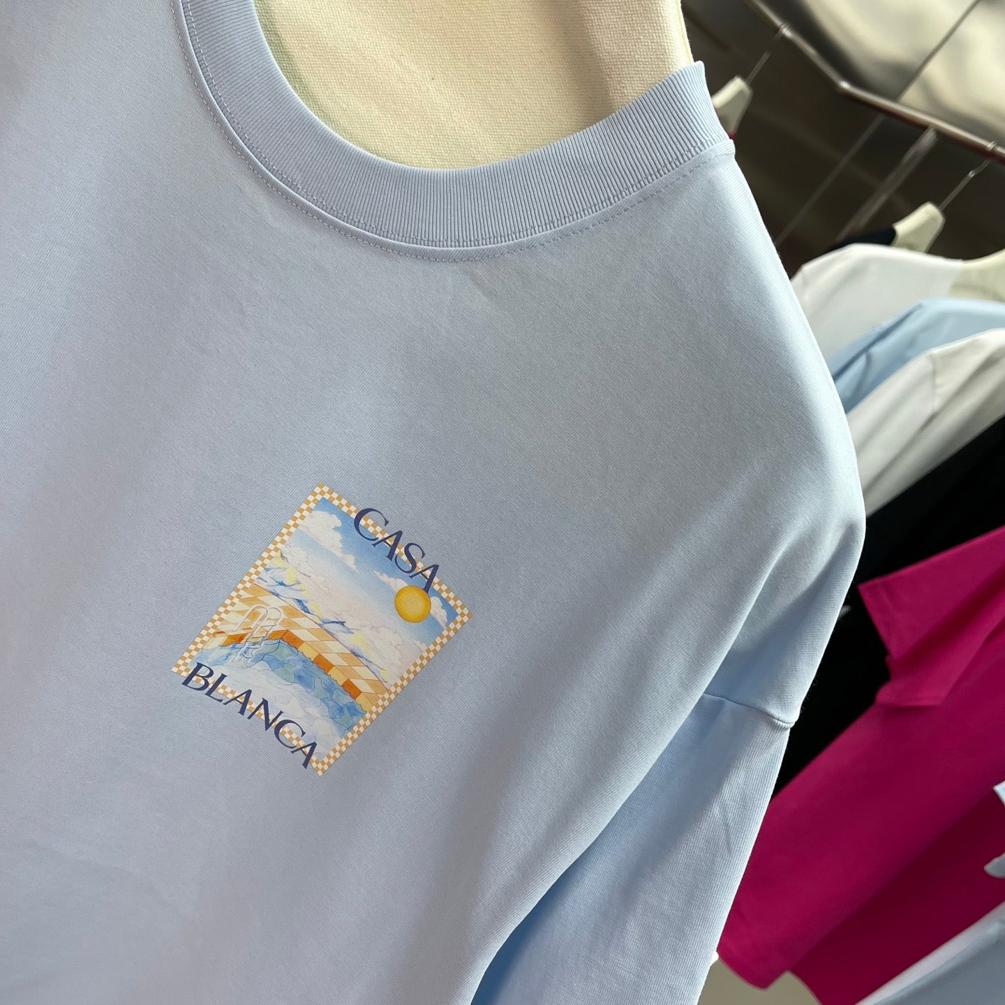 LuxluxHouse Best Quality Clothes Casablanca T-shirt