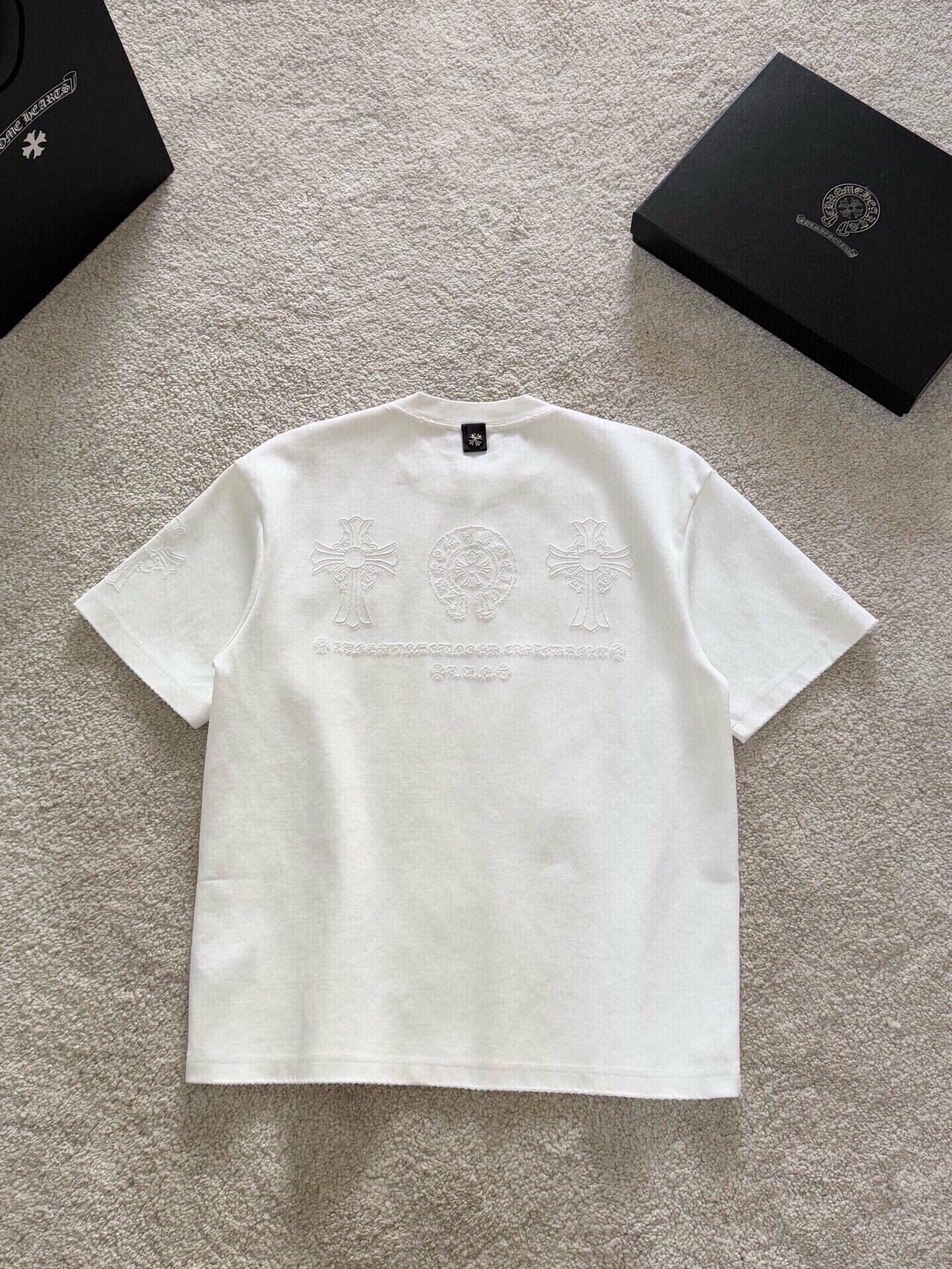 LuxluxHouse Best Quality Clothes Chrome Hearts T-shirt