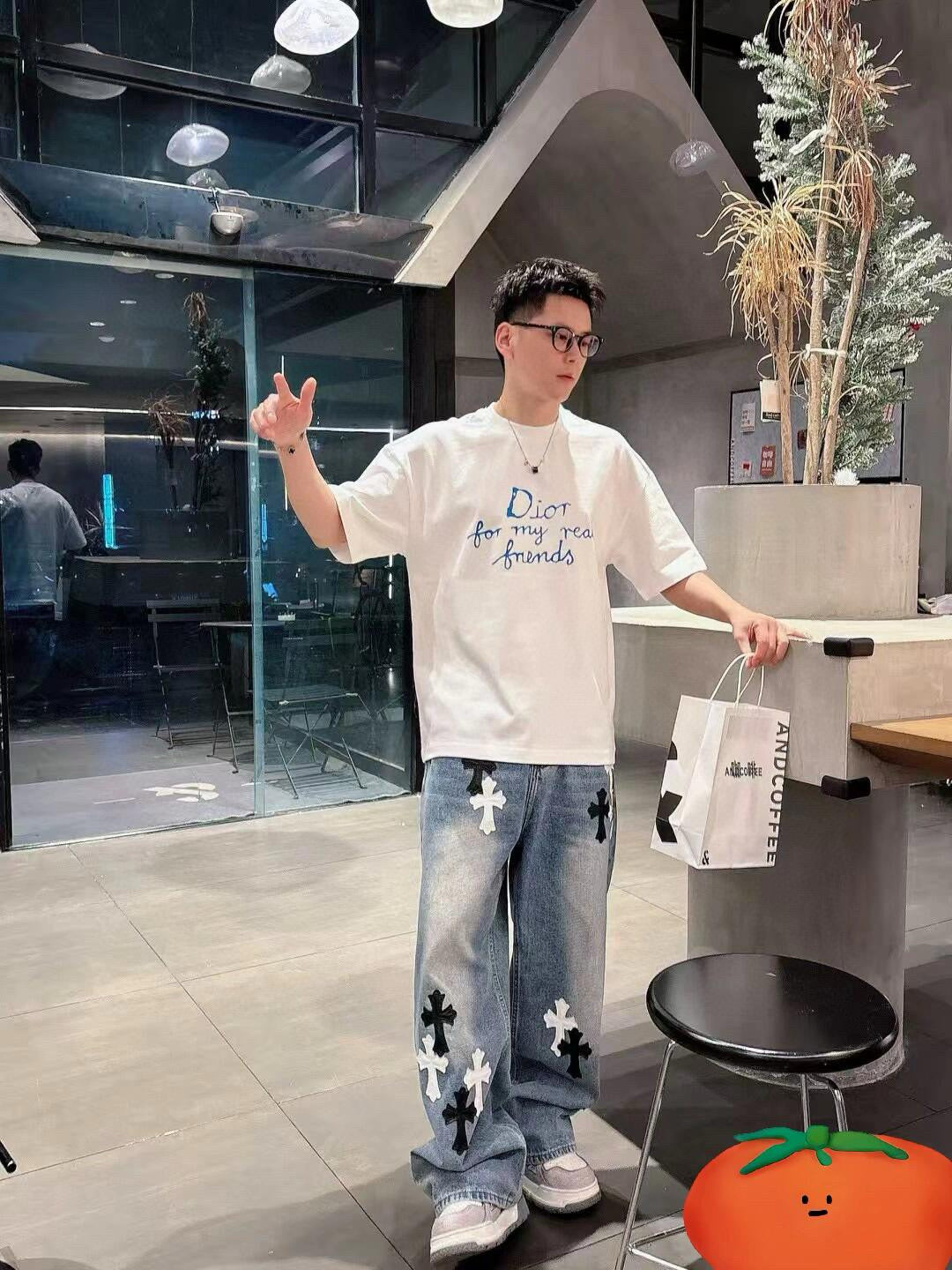 LuxluxHouse Best Quality Clothes T-shirt Dior