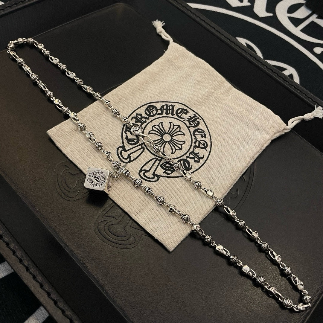 LuxluxHouse Best Quality Accessories Necklace Chrome Hearts