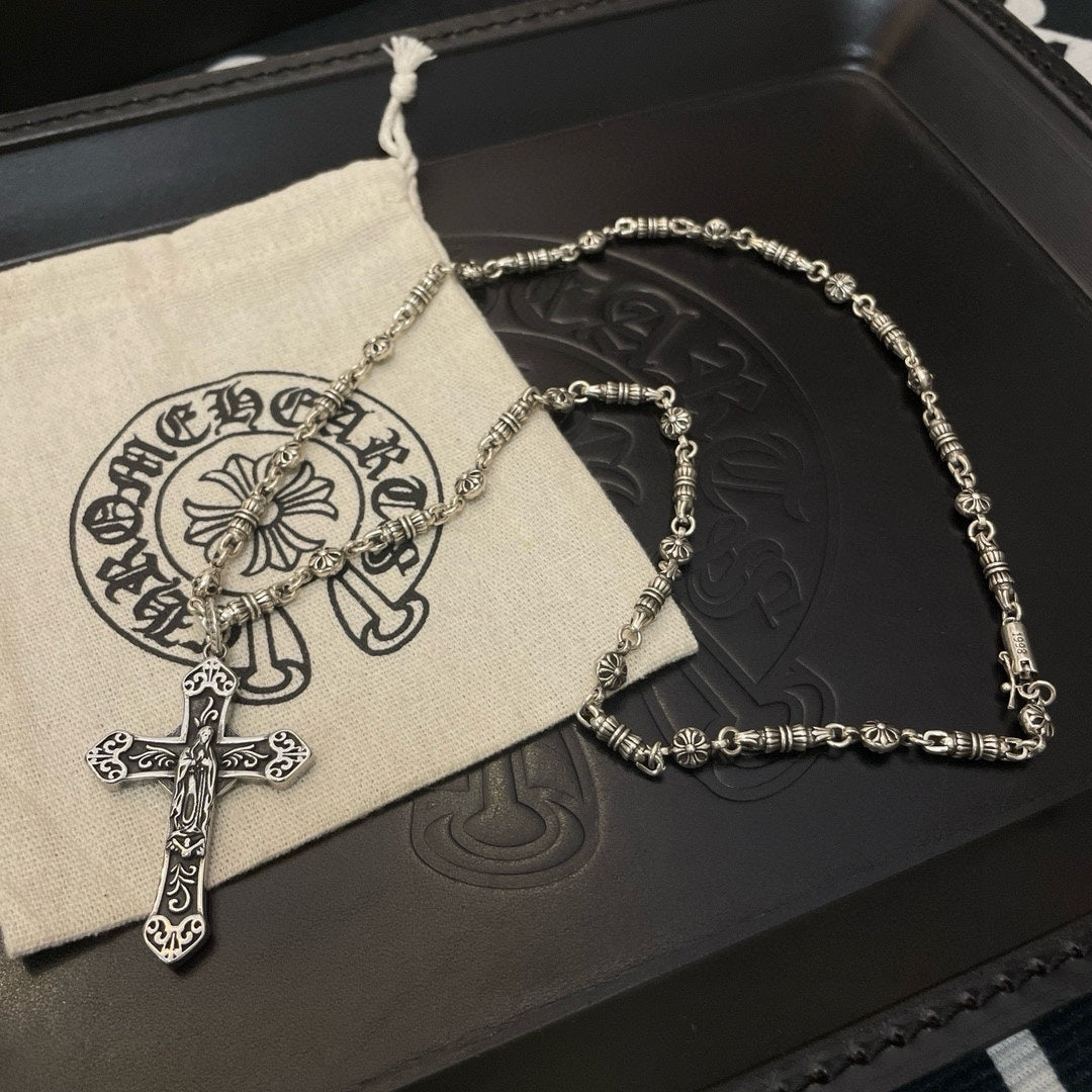LuxluxHouse Best Quality Accessories Necklace Chrome Hearts