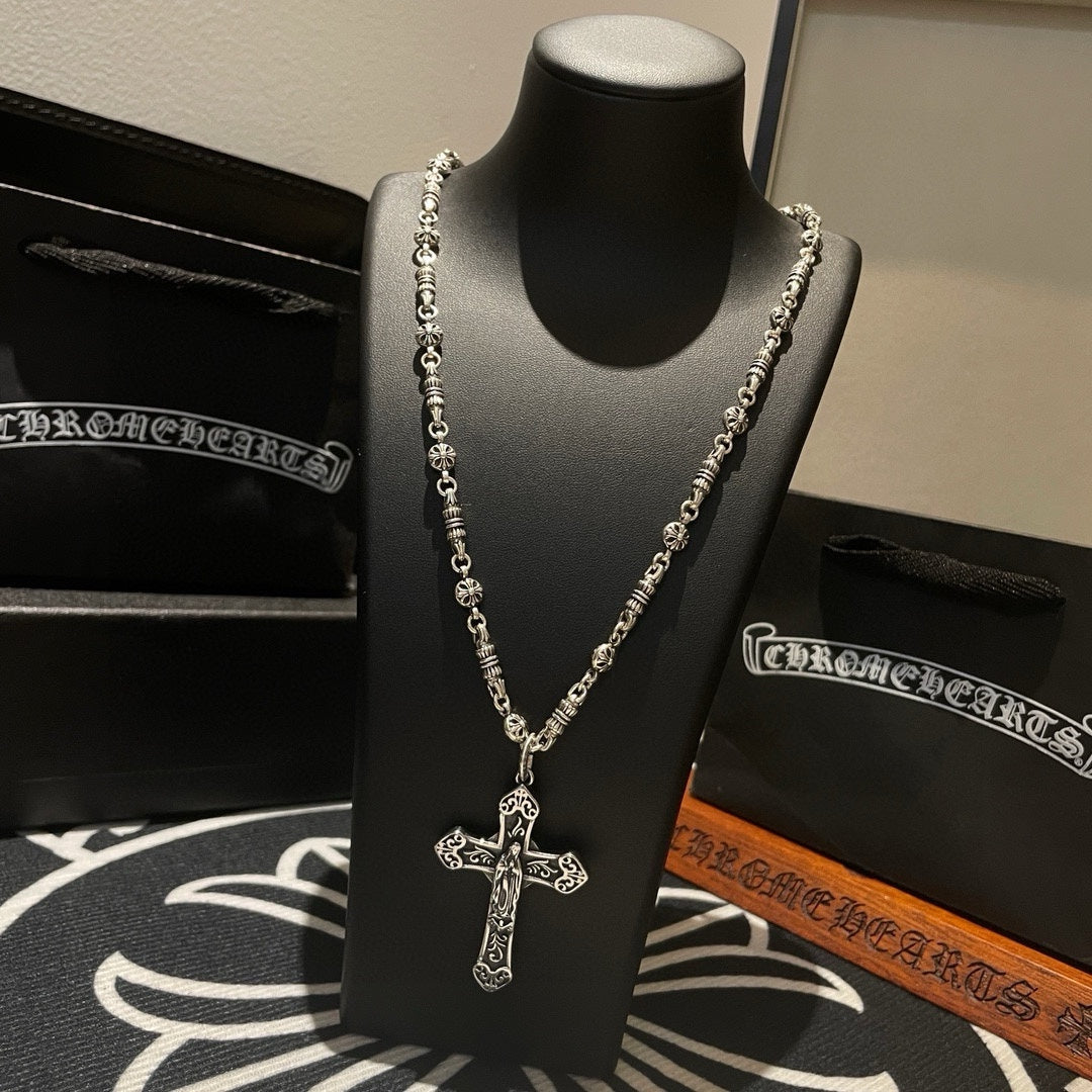 LuxluxHouse Best Quality Accessories Necklace Chrome Hearts