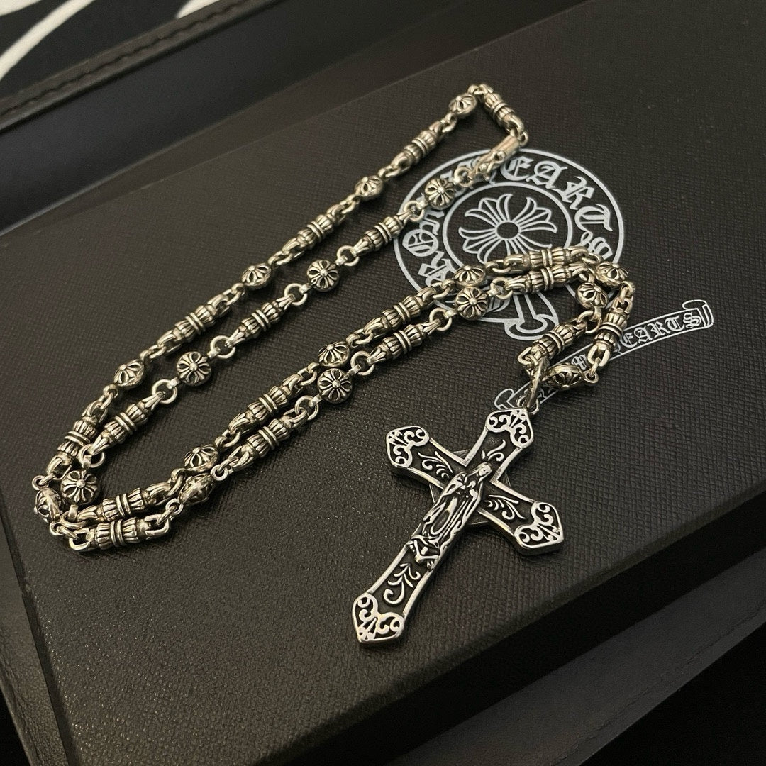 LuxluxHouse Best Quality Accessories Necklace Chrome Hearts