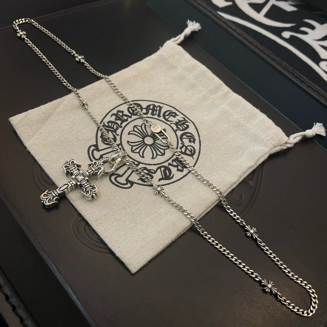 LuxluxHouse Best Quality Accessories Necklace Chrome Hearts