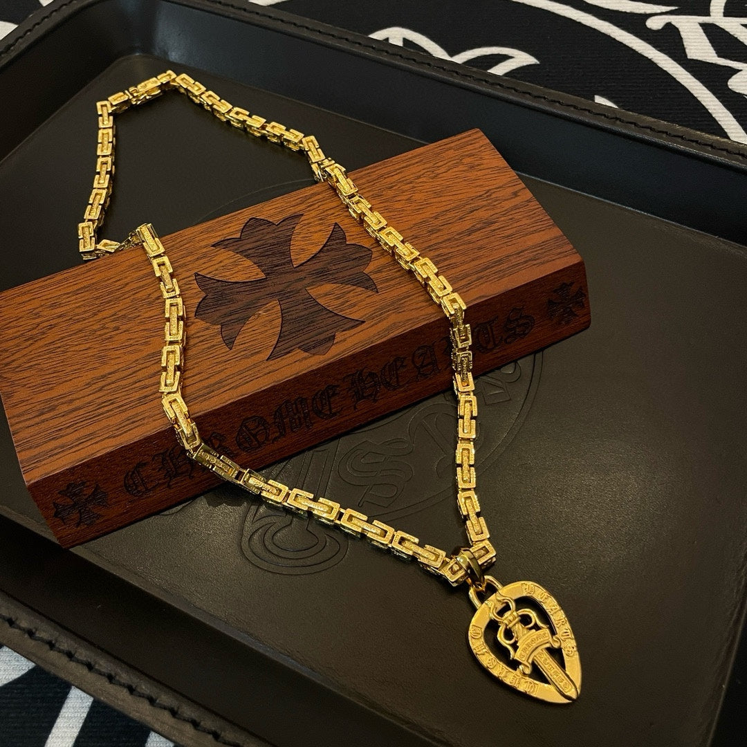 LuxluxHouse Best Quality Accessories Necklace Chrome Hearts