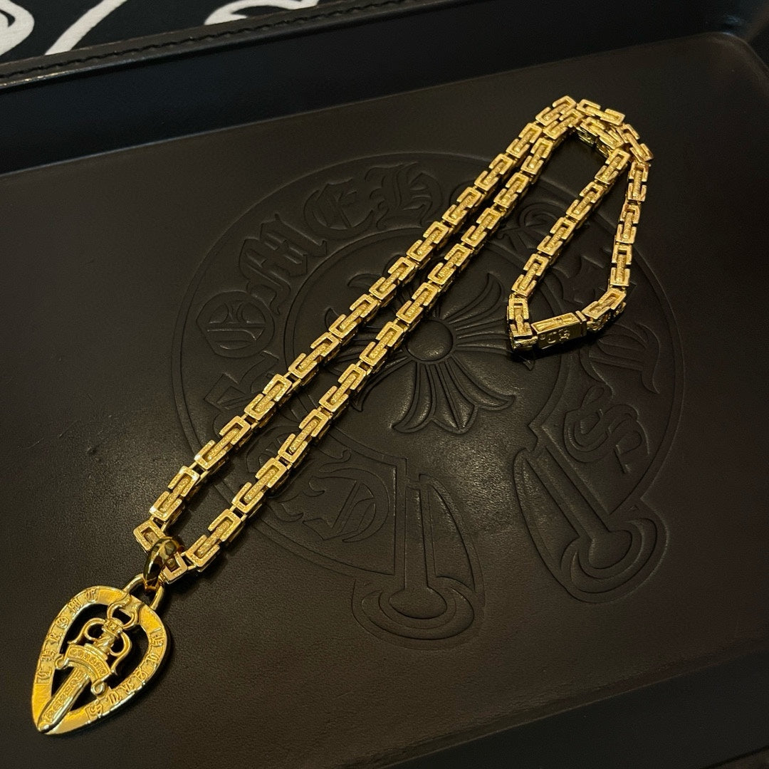 LuxluxHouse Best Quality Accessories Necklace Chrome Hearts