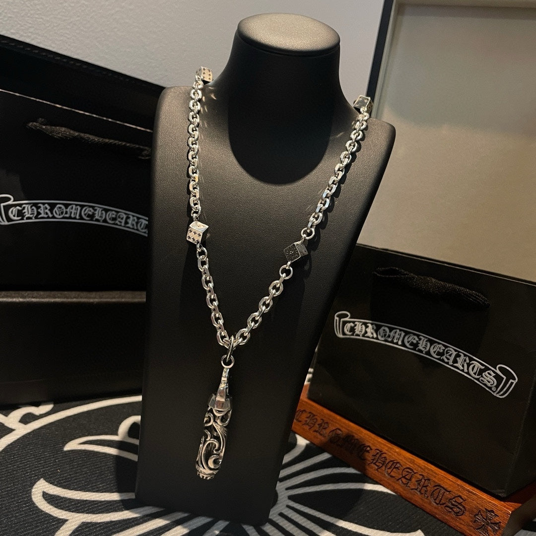 LuxluxHouse Best Quality Accessories Necklace Chrome Hearts