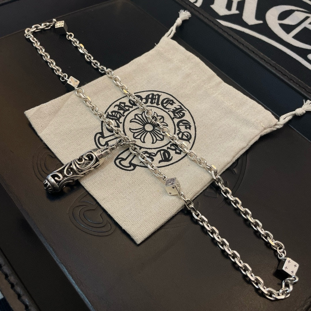 LuxluxHouse Best Quality Accessories Necklace Chrome Hearts