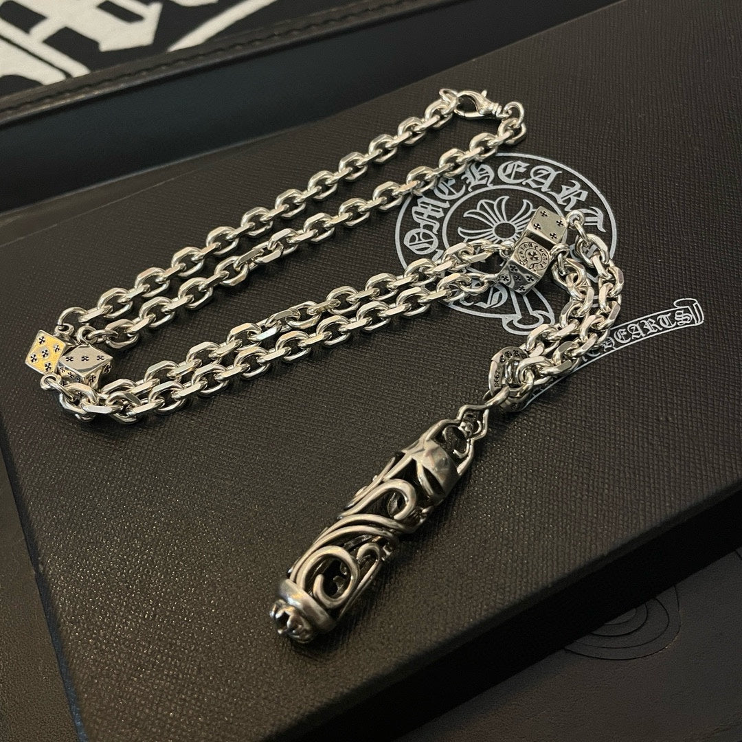 LuxluxHouse Best Quality Accessories Necklace Chrome Hearts