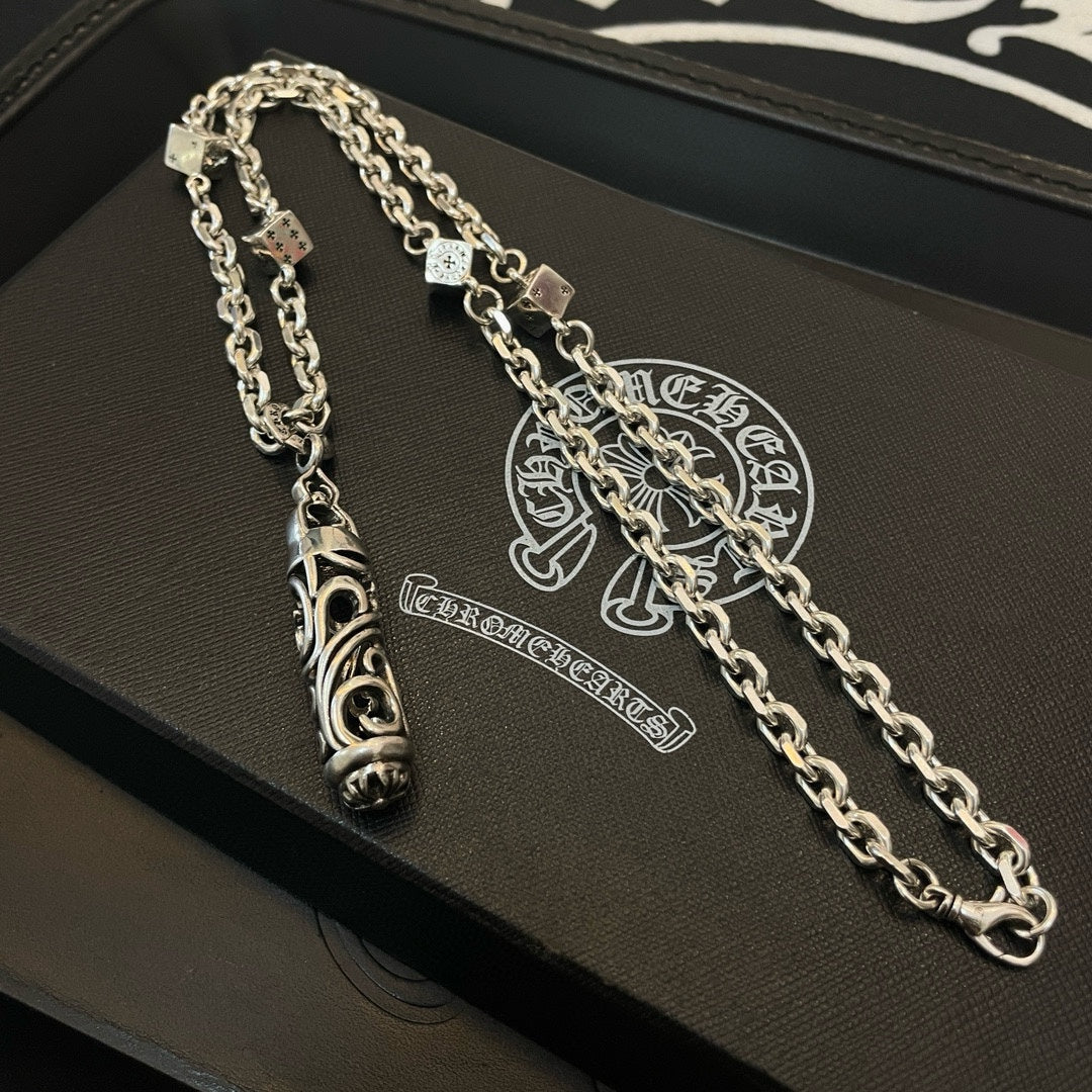 LuxluxHouse Best Quality Accessories Necklace Chrome Hearts