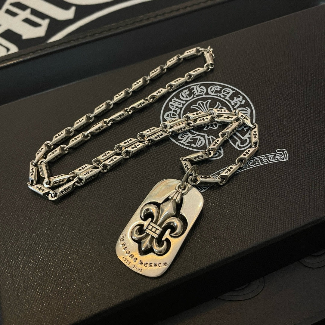 LuxluxHouse Best Quality Accessories Necklace Chrome Hearts