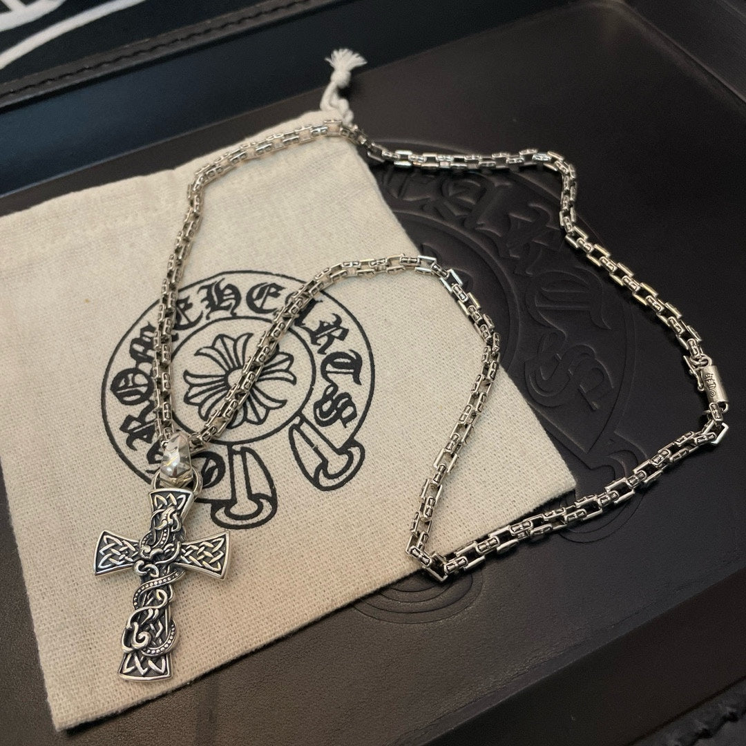 LuxluxHouse Best Quality Accessories Necklace Chrome Hearts