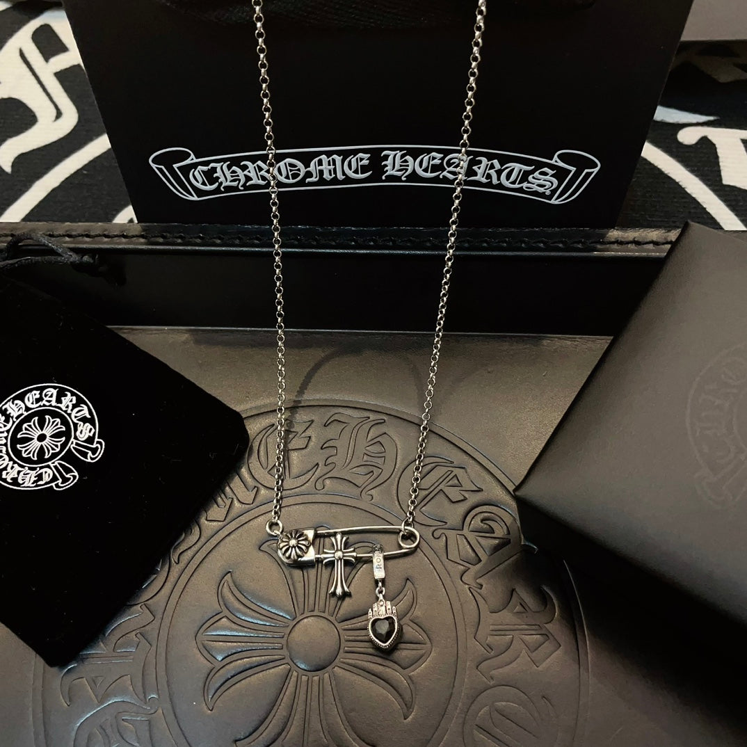 LuxluxHouse Best Quality Accessories Necklace Chrome Hearts