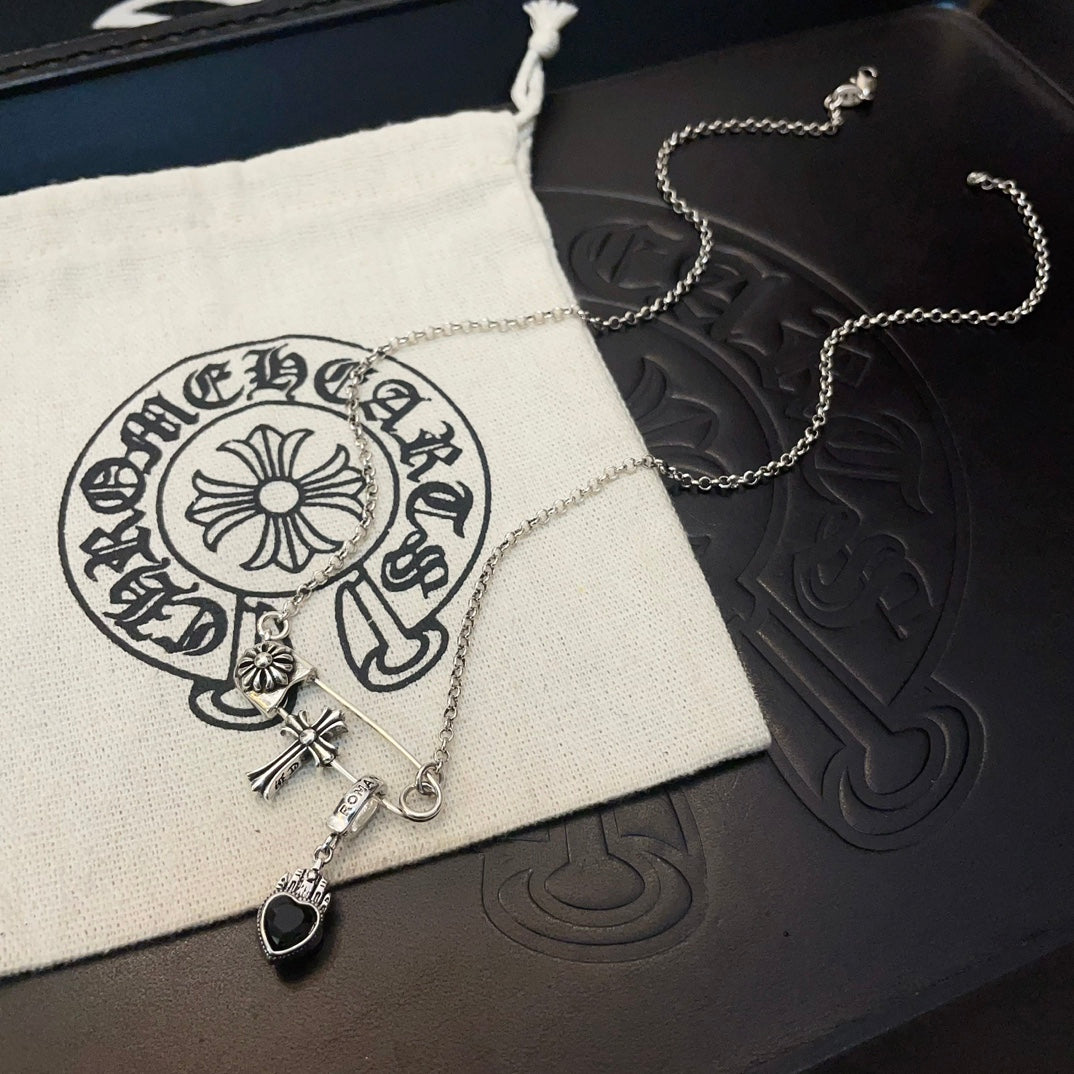 LuxluxHouse Best Quality Accessories Necklace Chrome Hearts