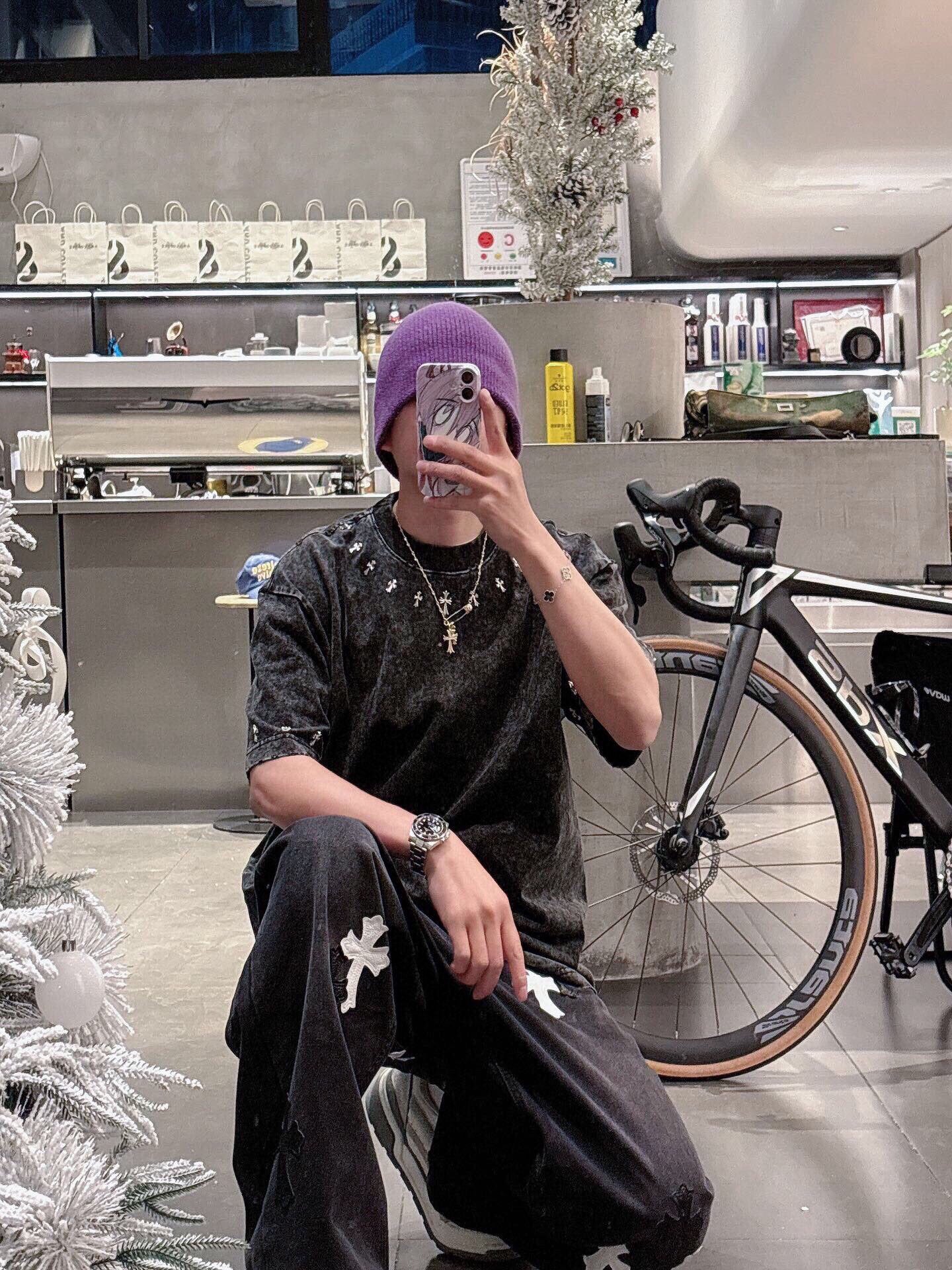 LuxluxHouse Best Quality Clothes Chrome Hearts T-shirt