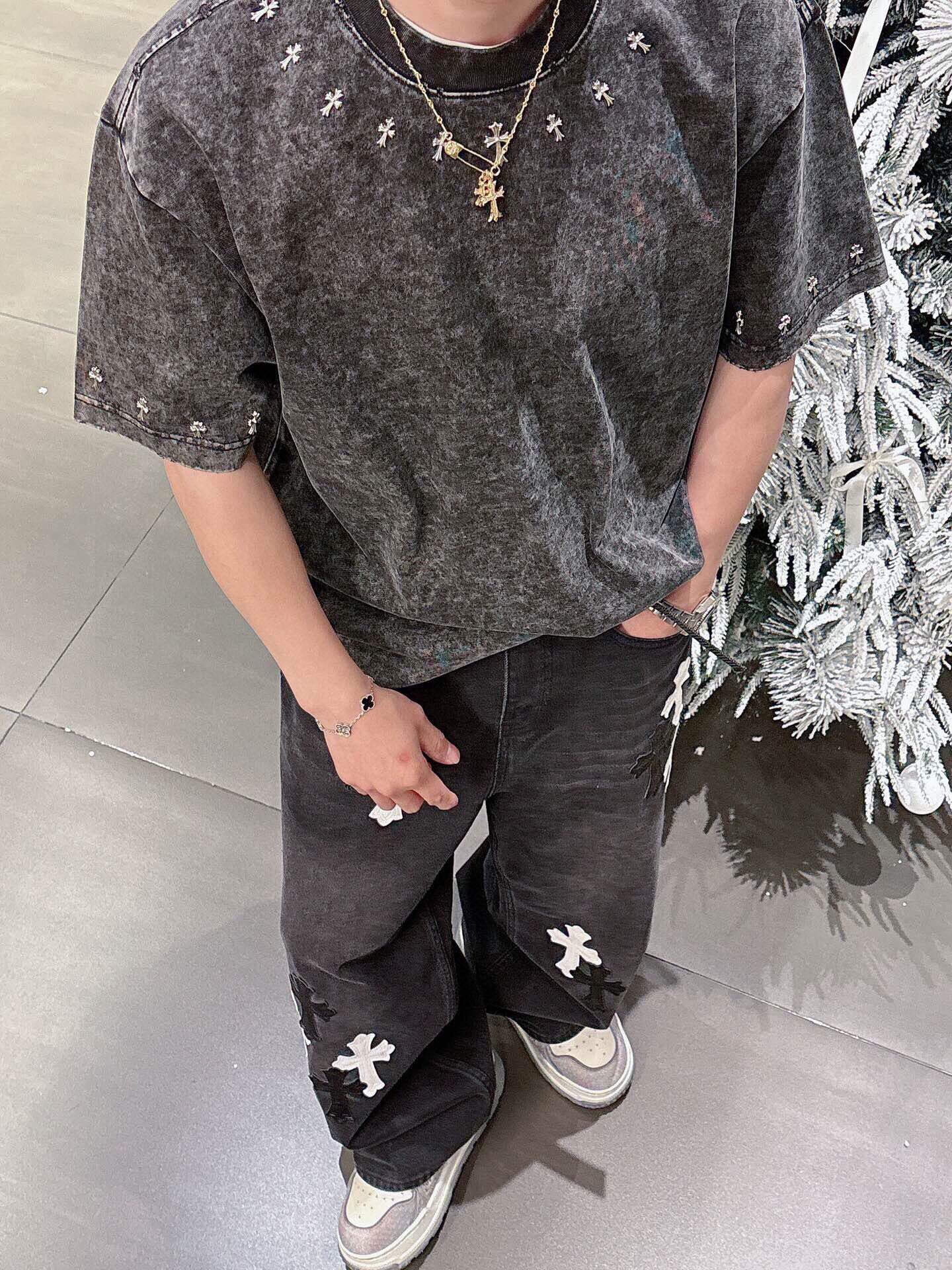 LuxluxHouse Best Quality Clothes Chrome Hearts T-shirt