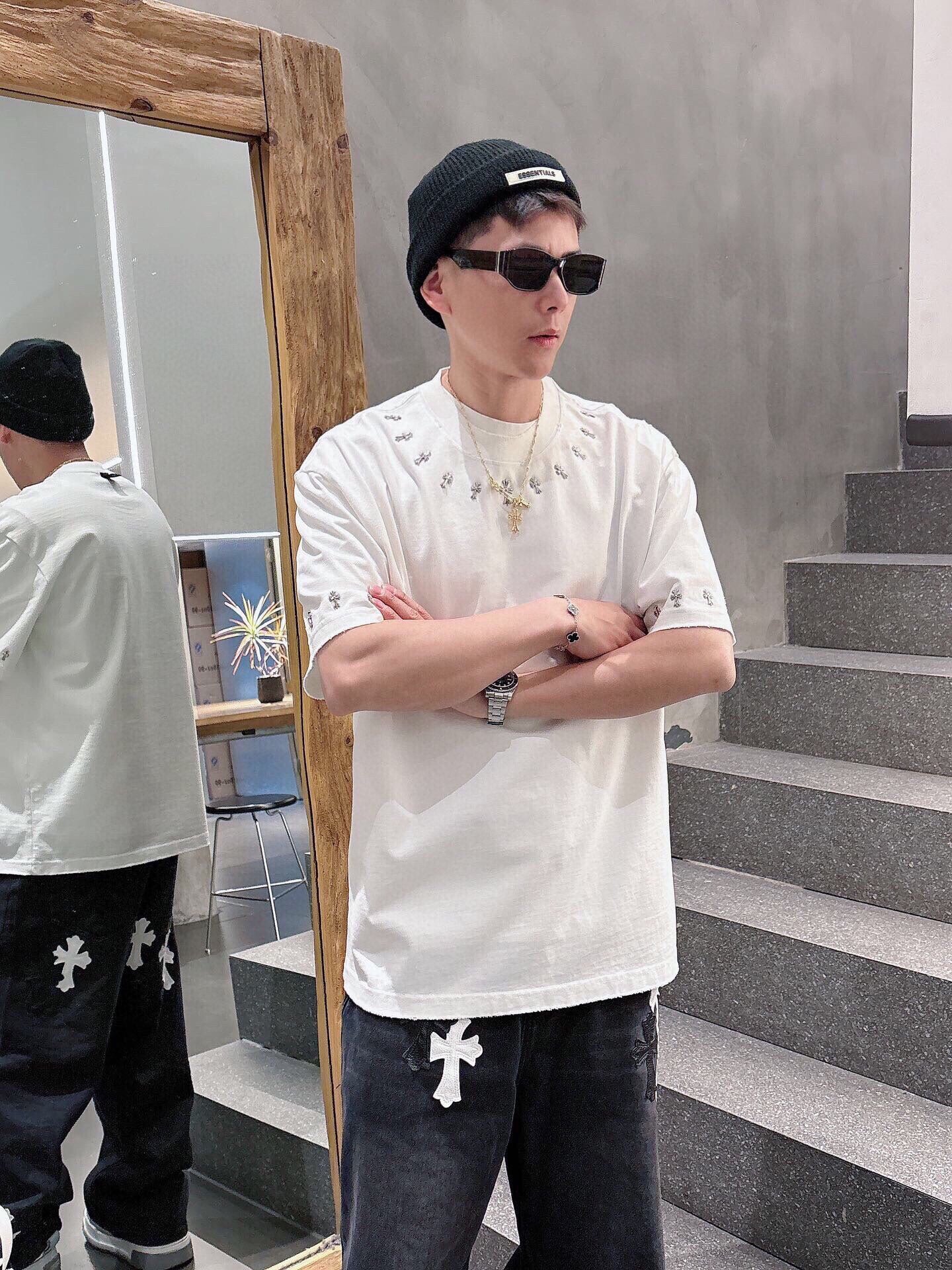 LuxluxHouse Best Quality Clothes Chrome Hearts T-shirt