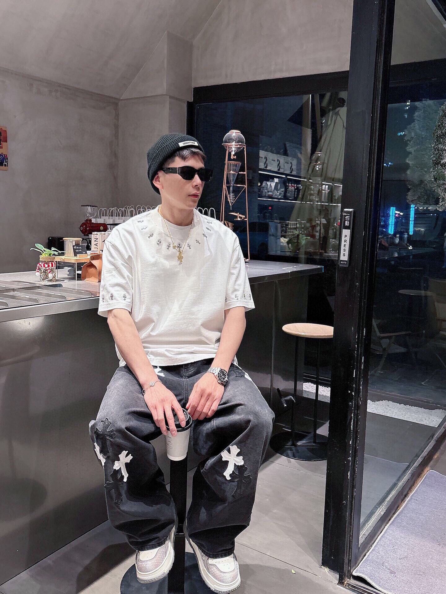 LuxluxHouse Best Quality Clothes Chrome Hearts T-shirt