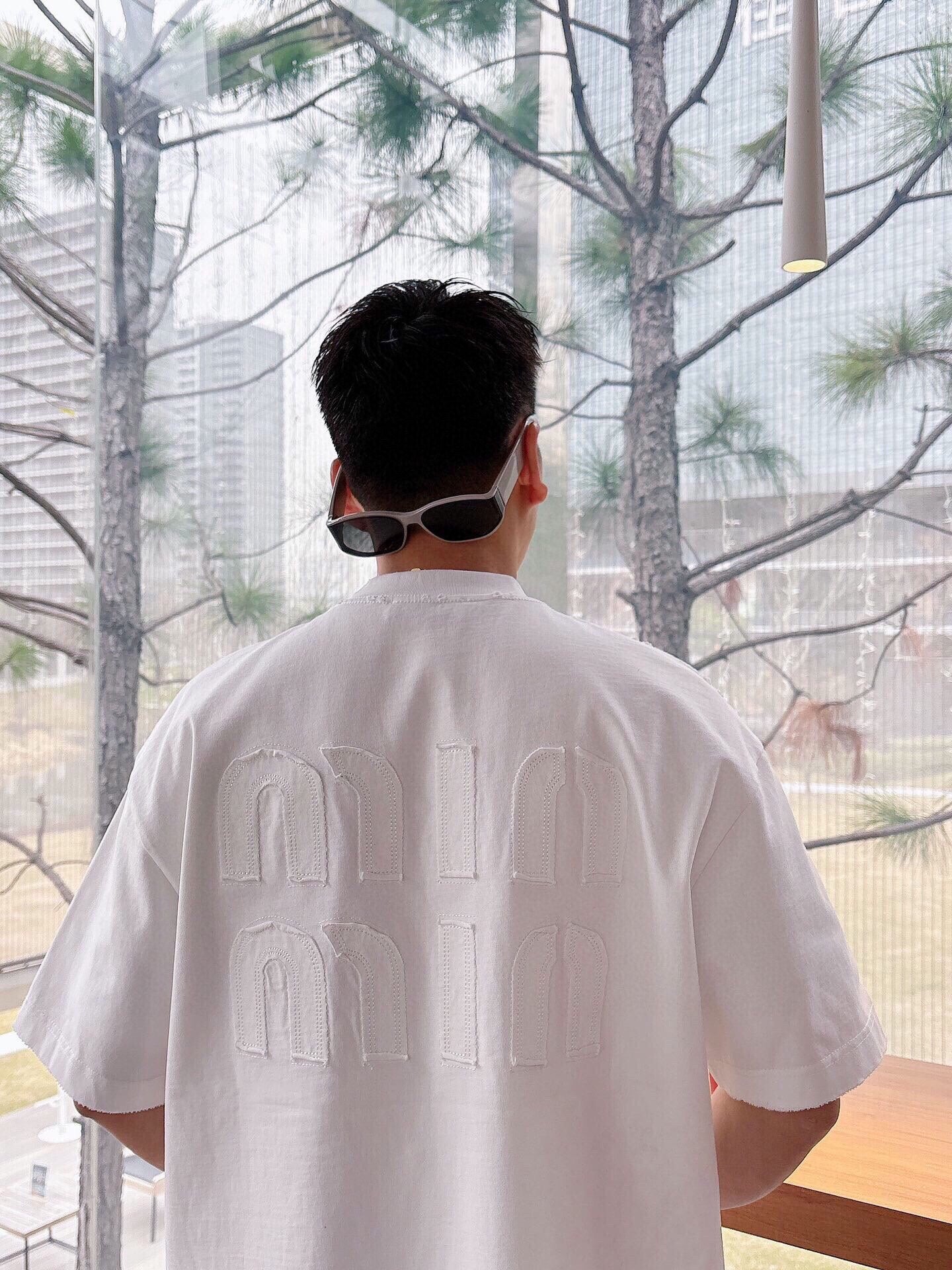 LuxluxHouse Best Quality Clothes Miu Miu T-shirt