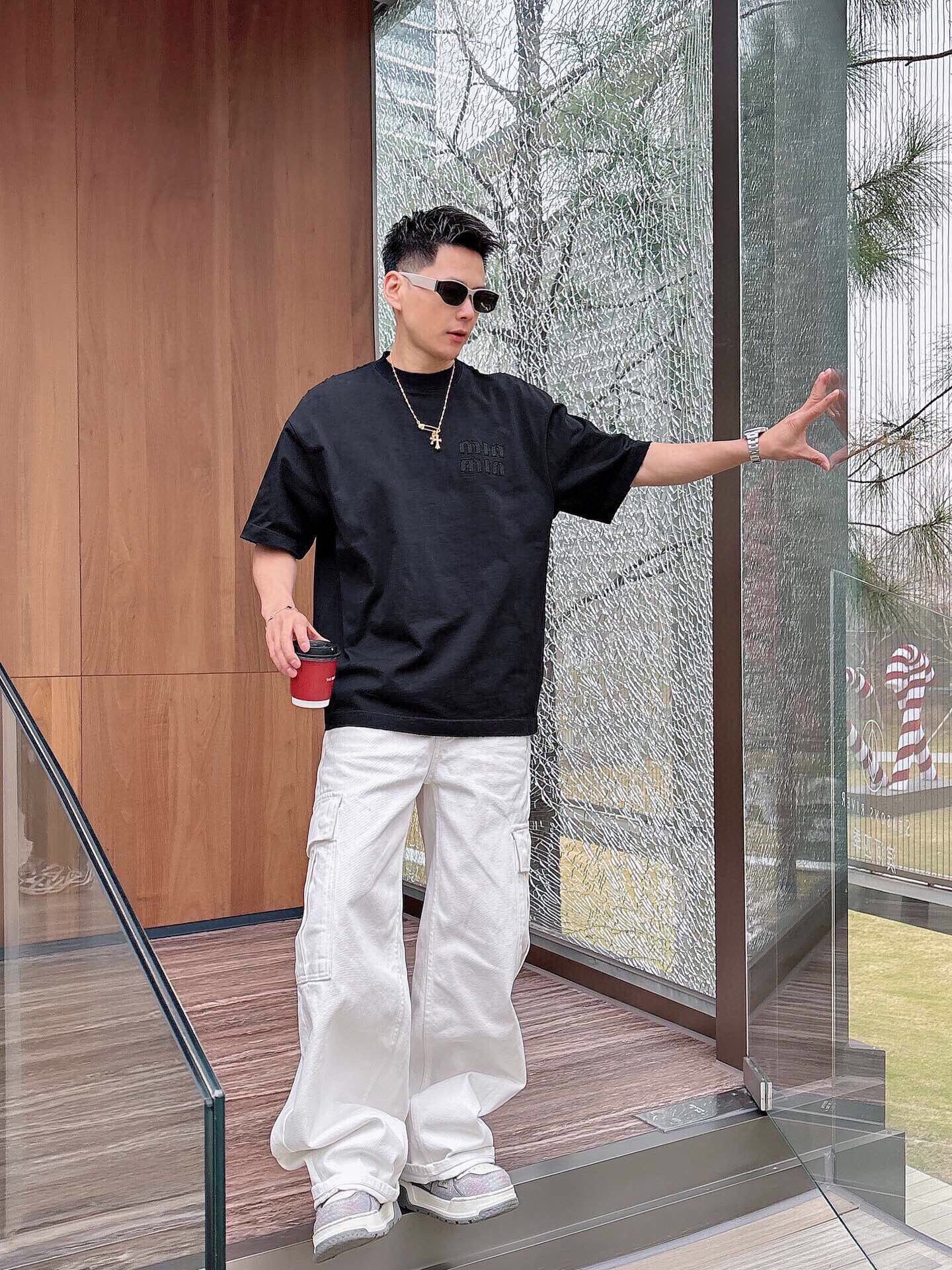 LuxluxHouse Best Quality Clothes Miu Miu T-shirt