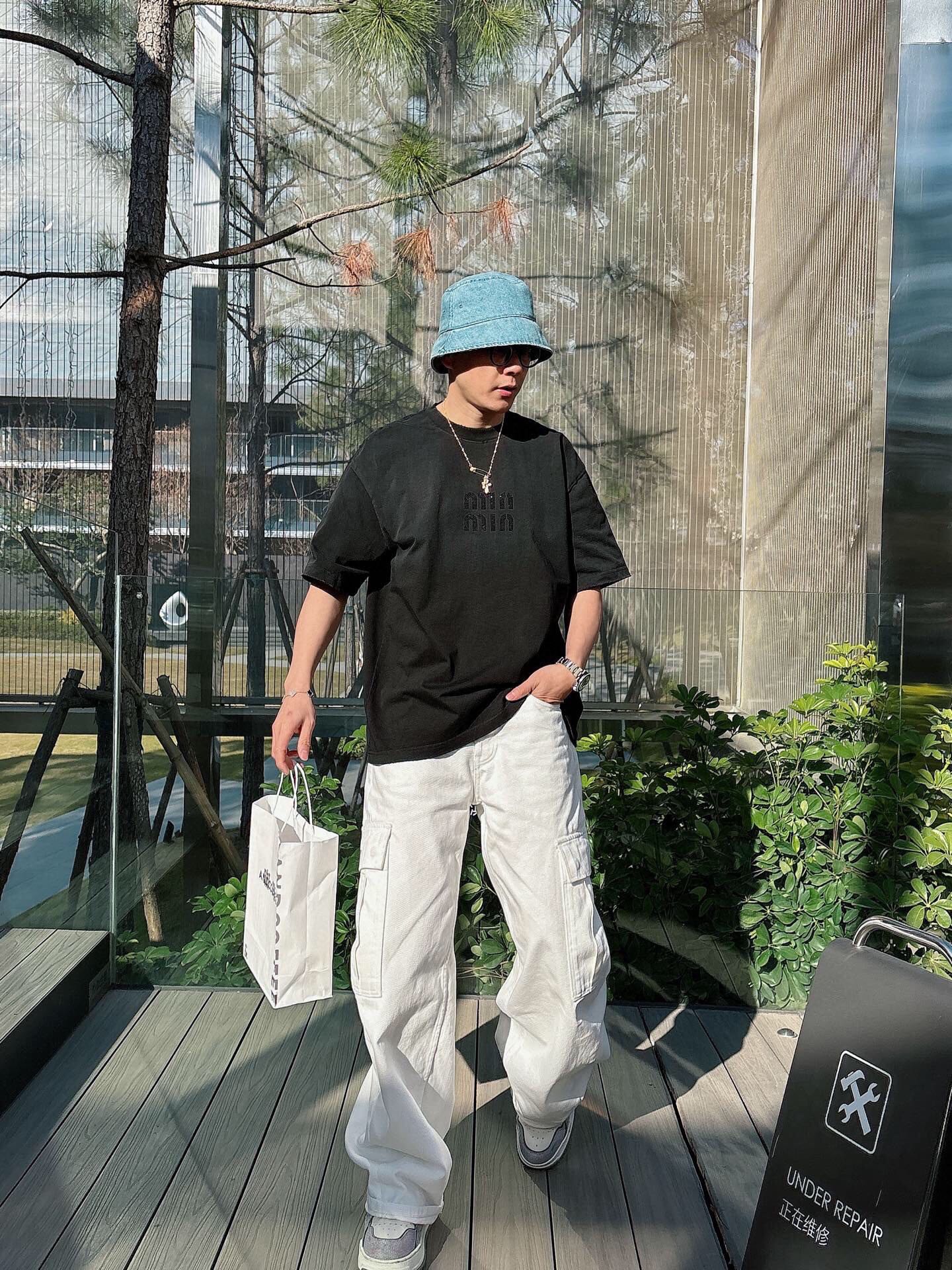 LuxluxHouse Best Quality Clothes Miu Miu T-shirt