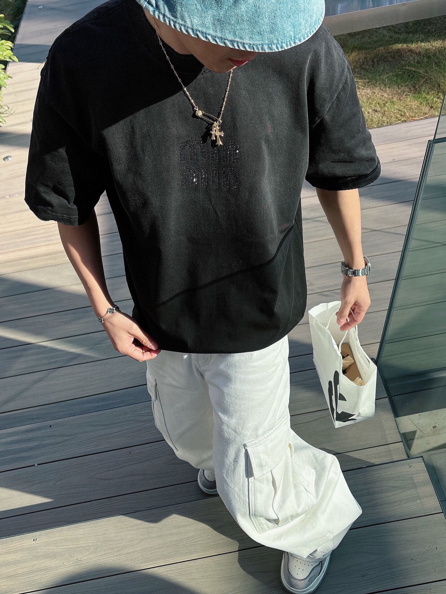 LuxluxHouse Best Quality Clothes Miu Miu T-shirt