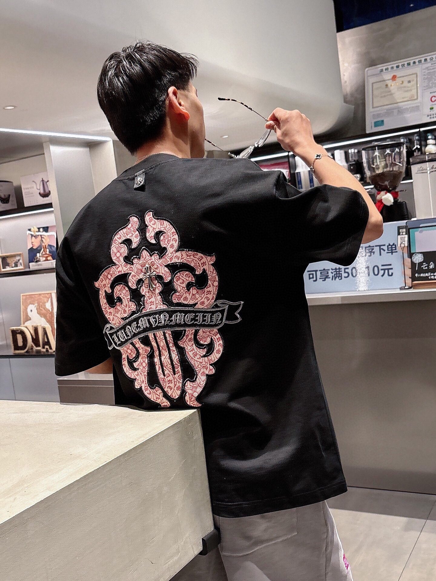 LuxluxHouse Best Quality Clothes Chrome Hearts T-shirt