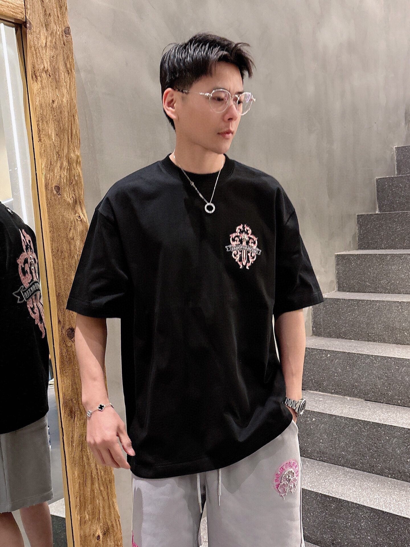 LuxluxHouse Best Quality Clothes Chrome Hearts T-shirt