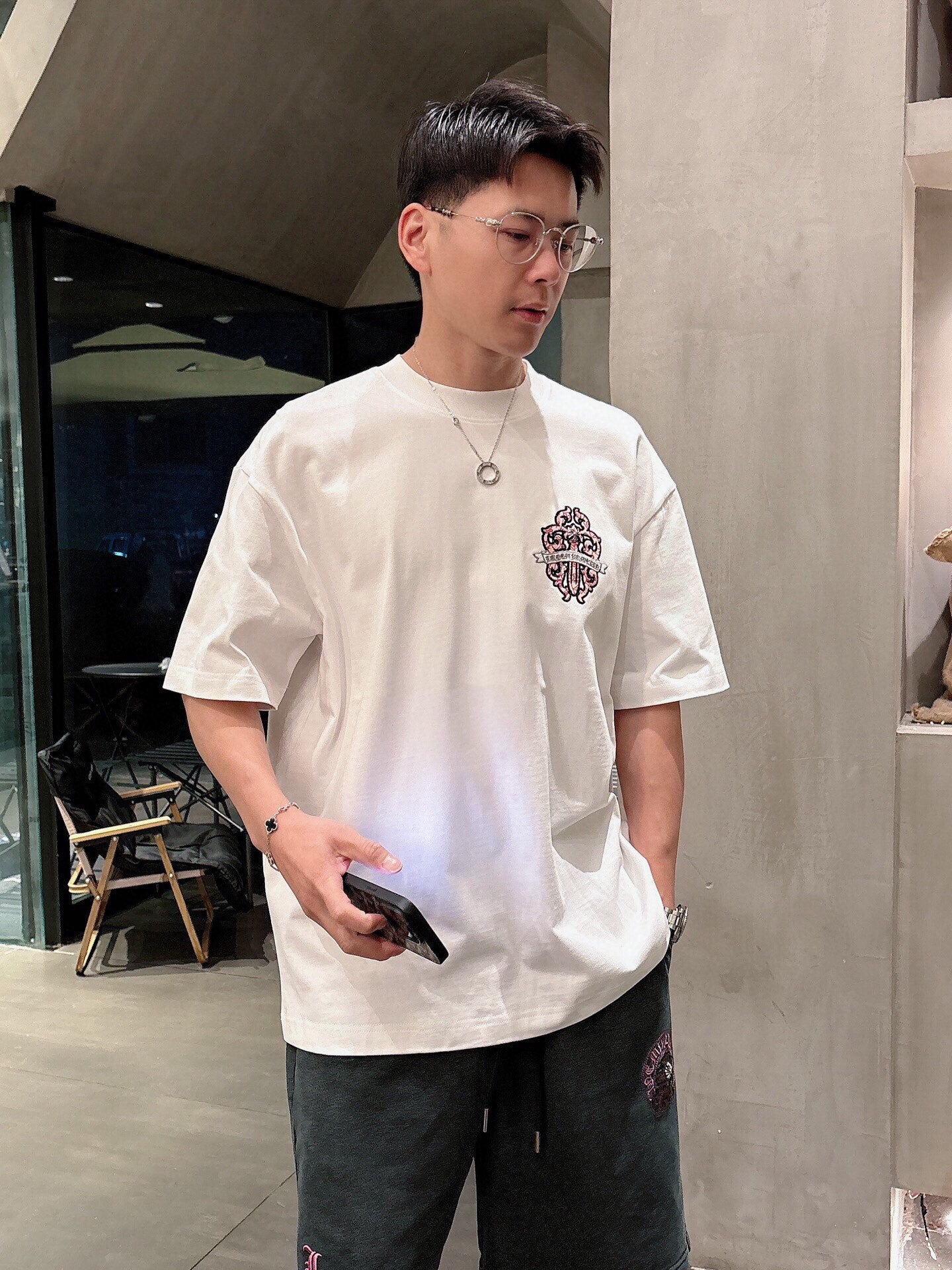 LuxluxHouse Best Quality Clothes Chrome Hearts T-shirt