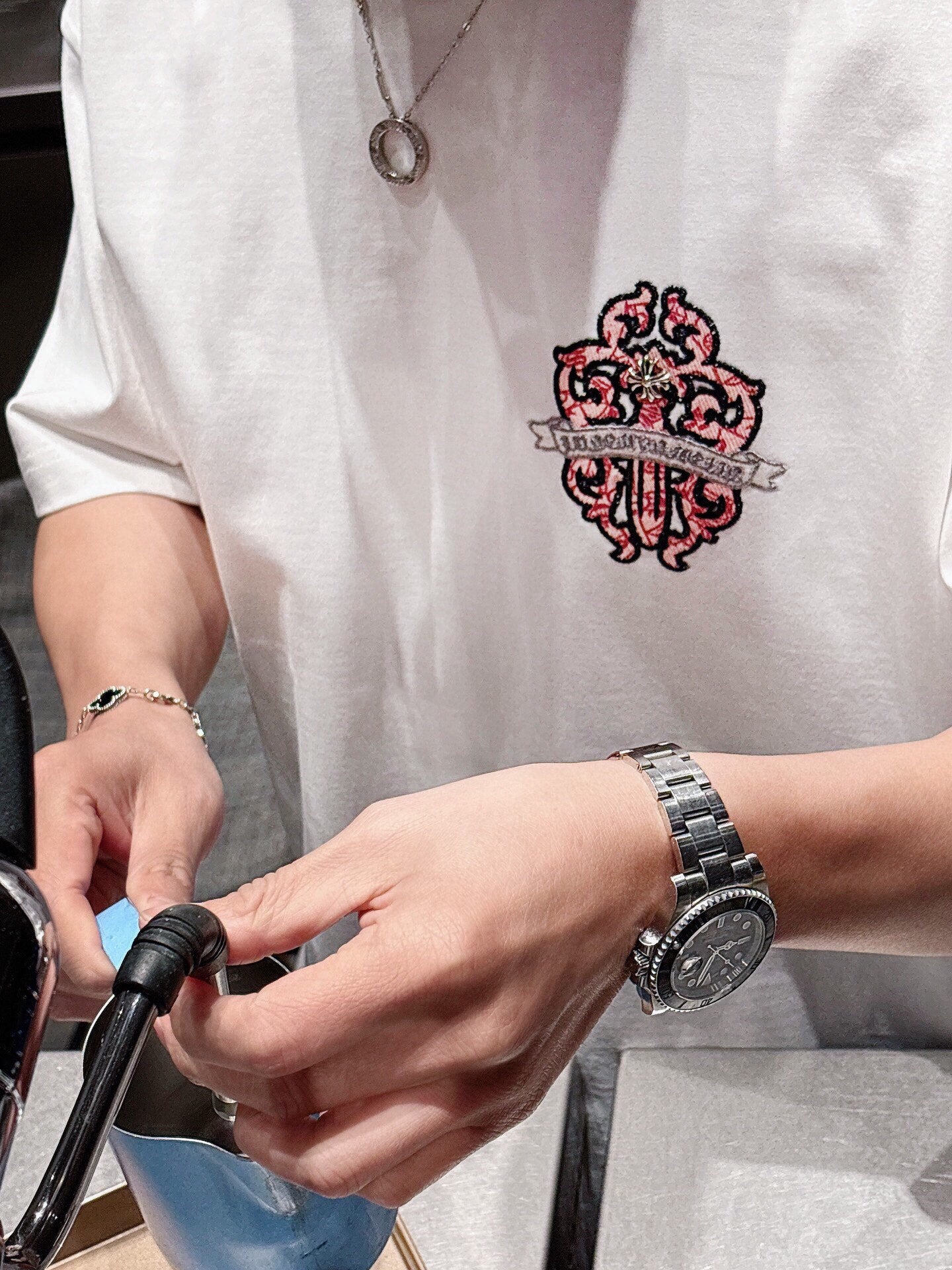 LuxluxHouse Best Quality Clothes Chrome Hearts T-shirt