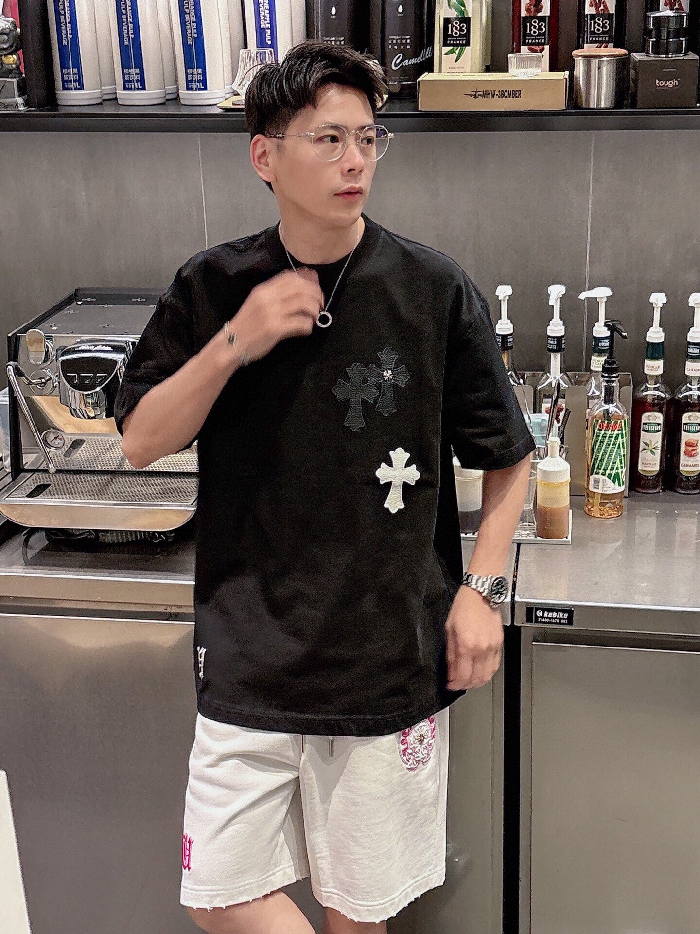 LuxluxHouse Best Quality Clothes Chrome Hearts T-shirt