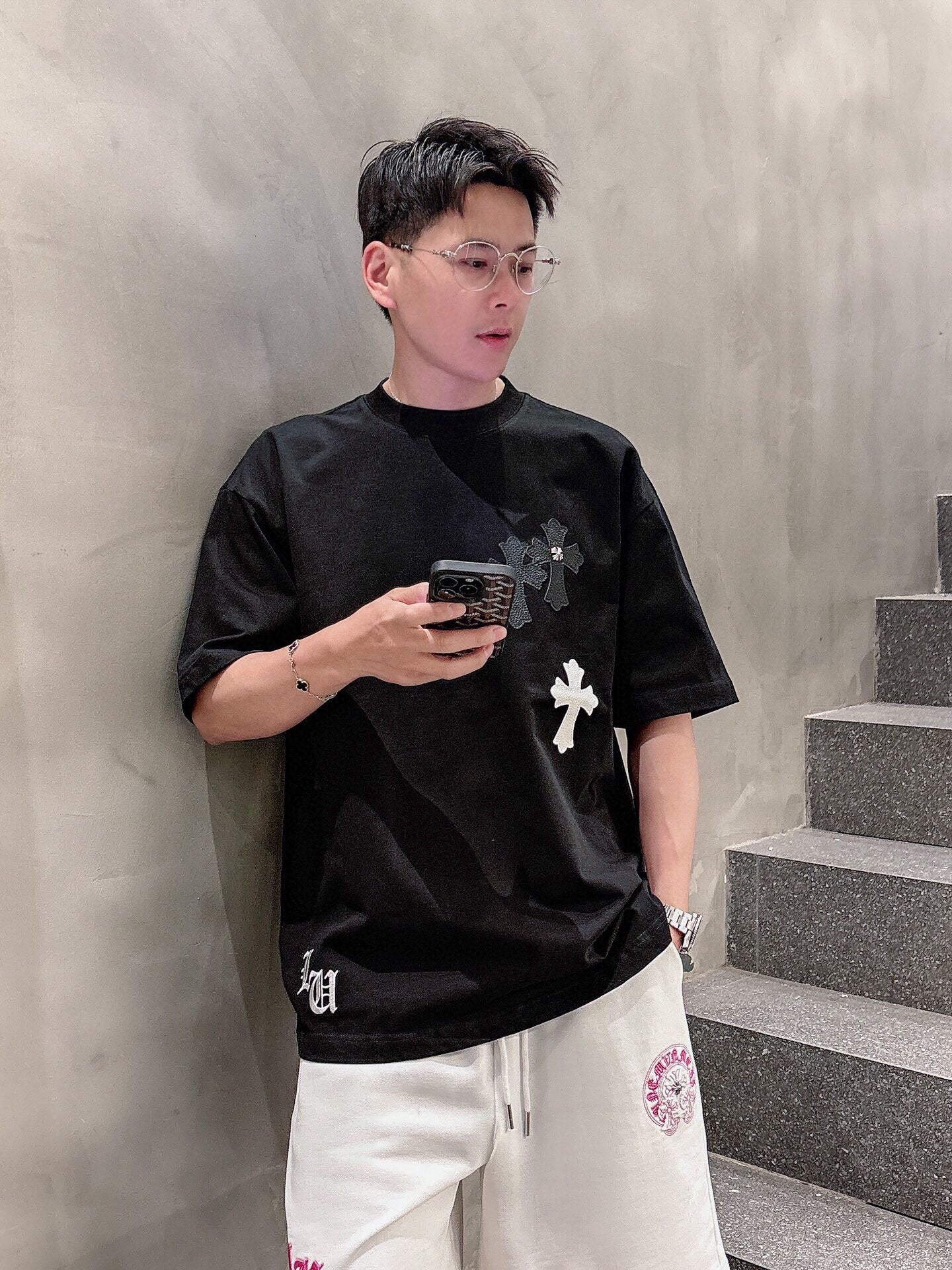 LuxluxHouse Best Quality Clothes Chrome Hearts T-shirt