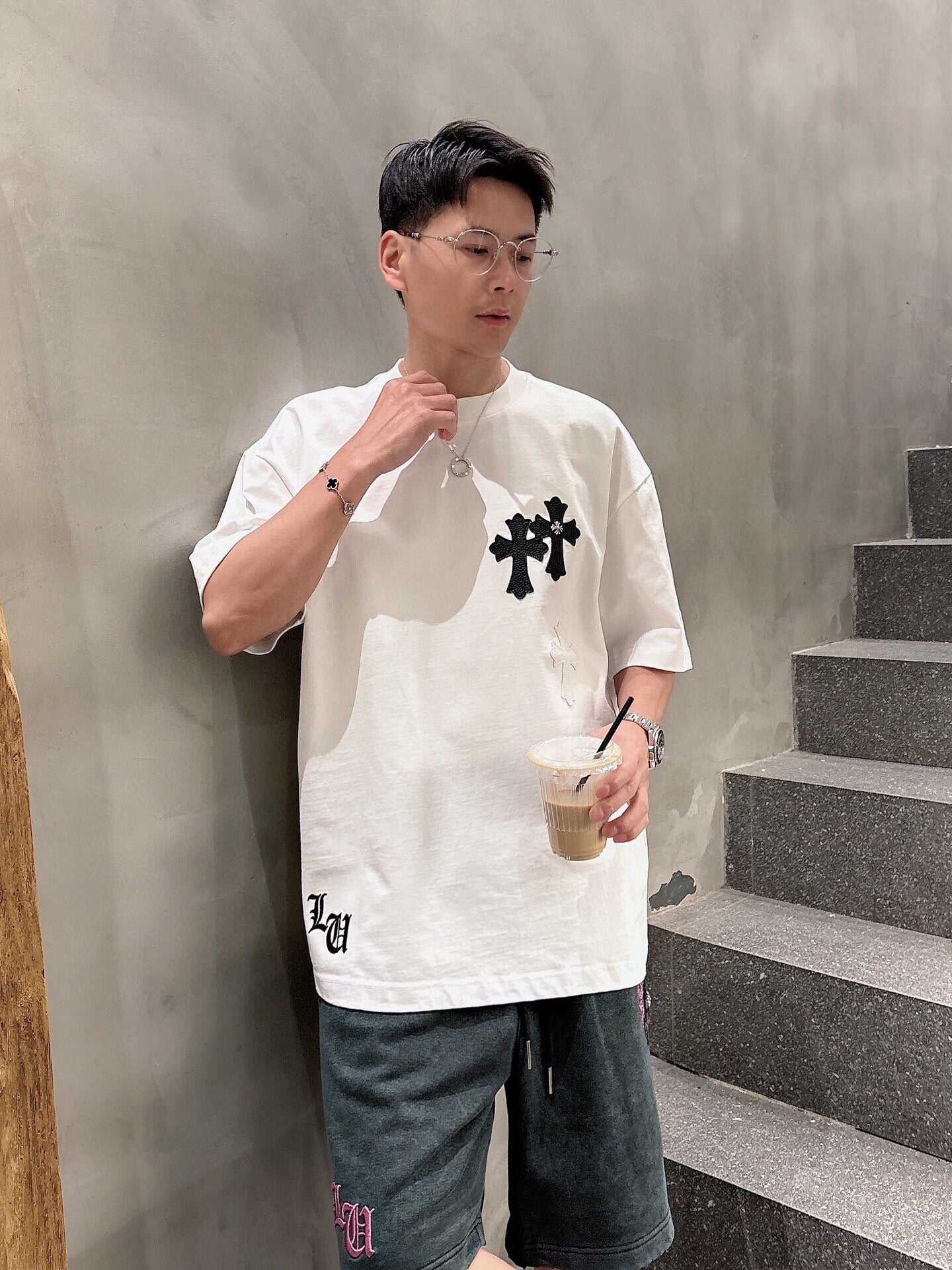 LuxluxHouse Best Quality Clothes Chrome Hearts T-shirt