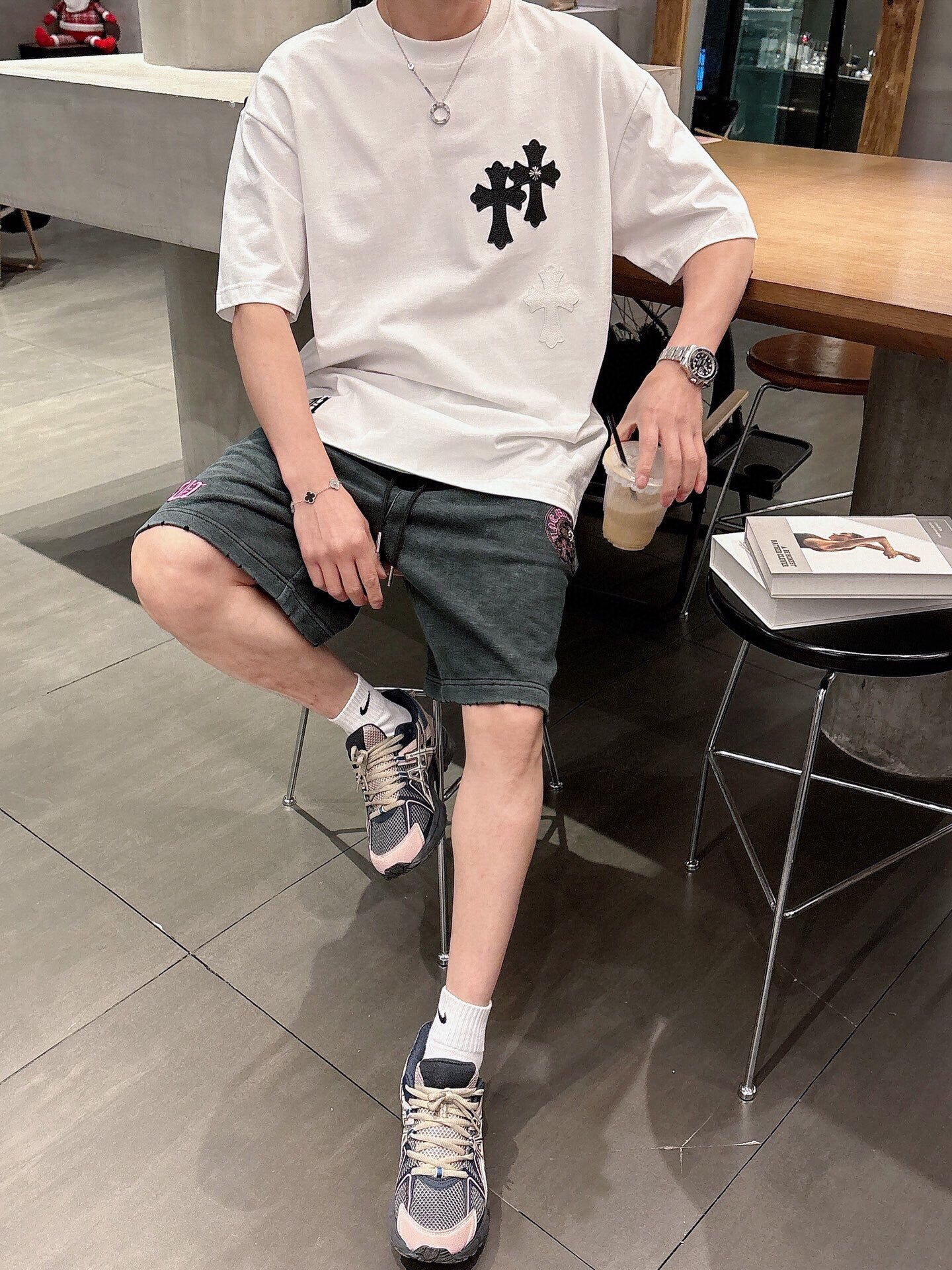 LuxluxHouse Best Quality Clothes Chrome Hearts T-shirt