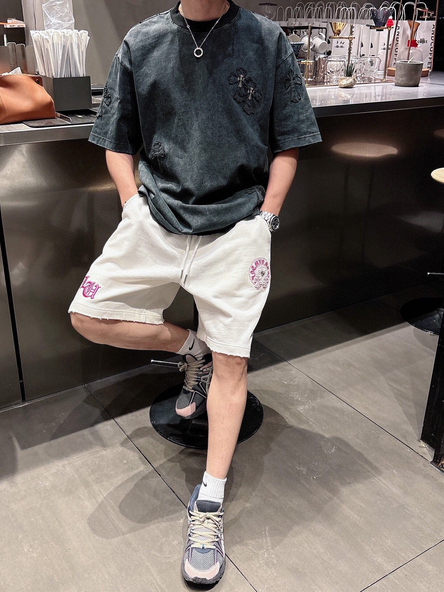 LuxluxHouse Best Quality Clothes Pants Chrome Hearts T-shirt