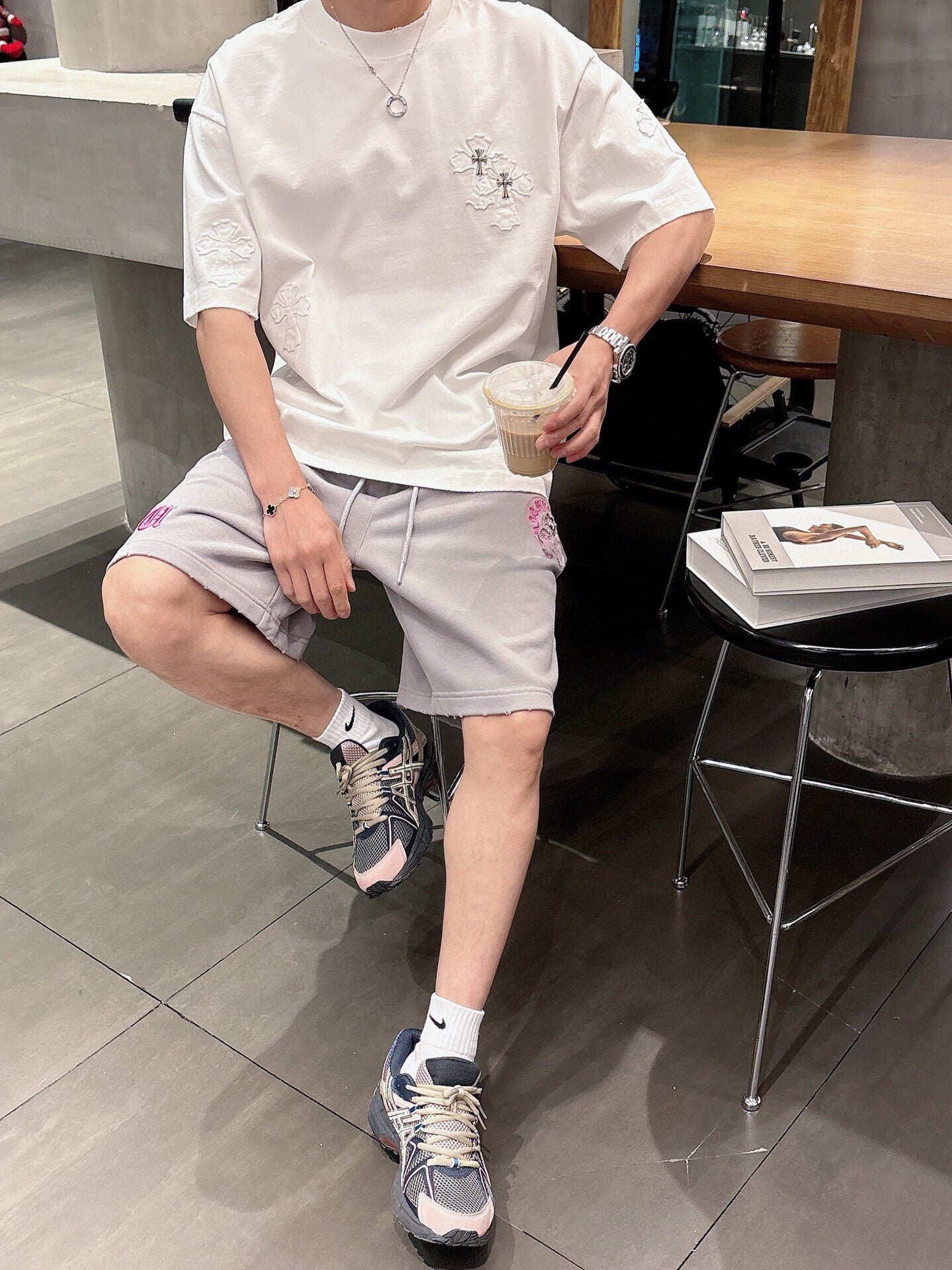 LuxluxHouse Best Quality Clothes Pants Chrome Hearts T-shirt