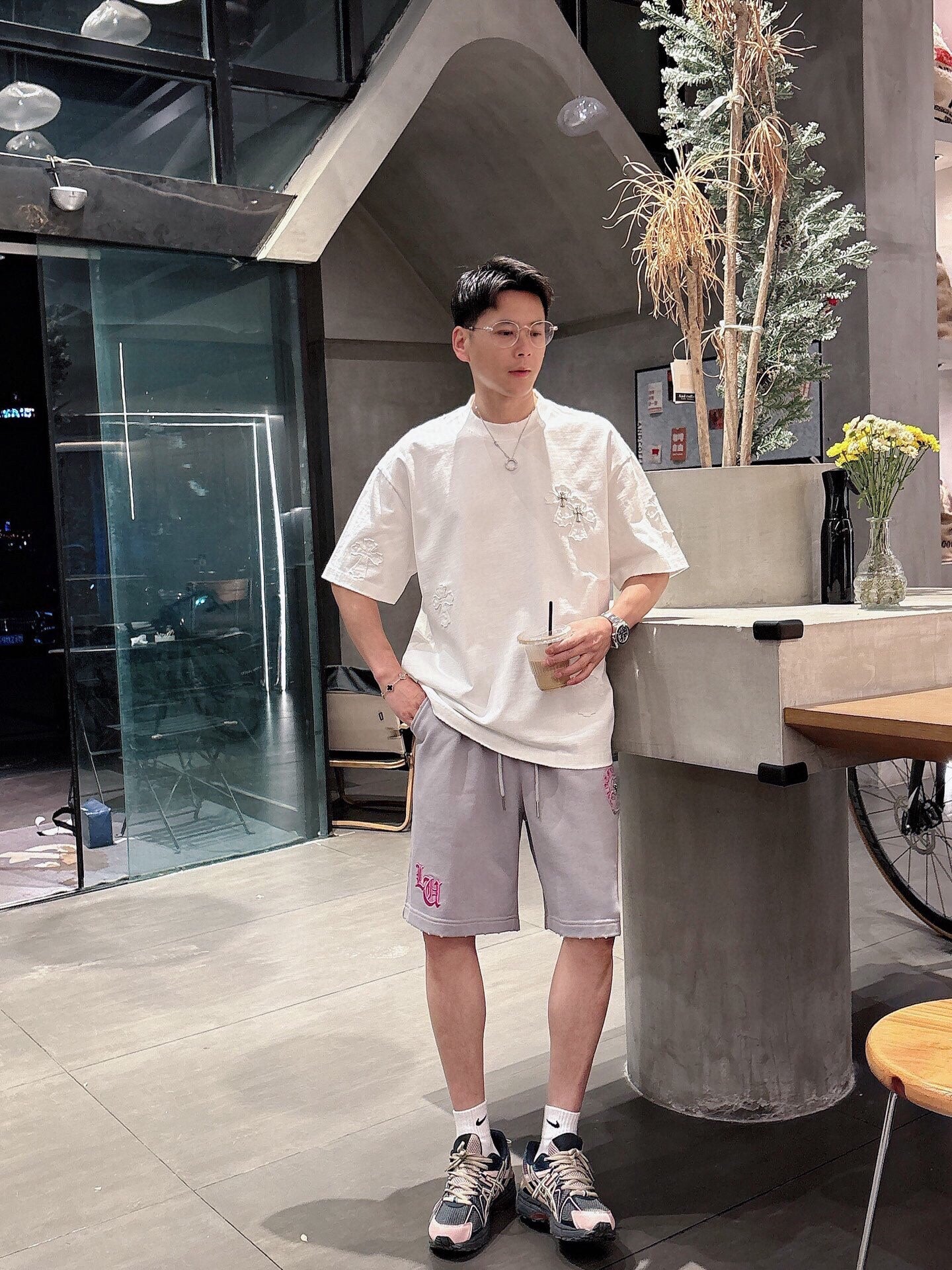 LuxluxHouse Best Quality Clothes Pants Chrome Hearts T-shirt