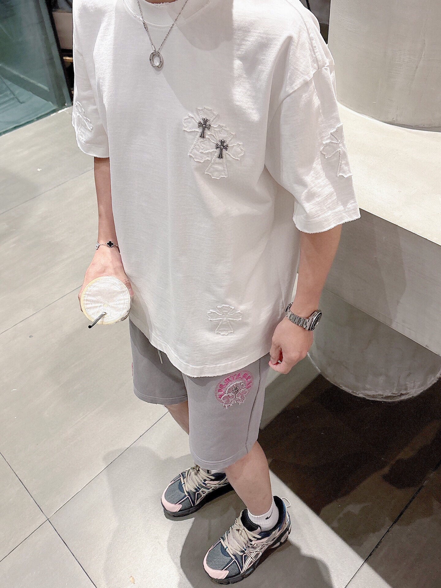 LuxluxHouse Best Quality Clothes Pants Chrome Hearts T-shirt