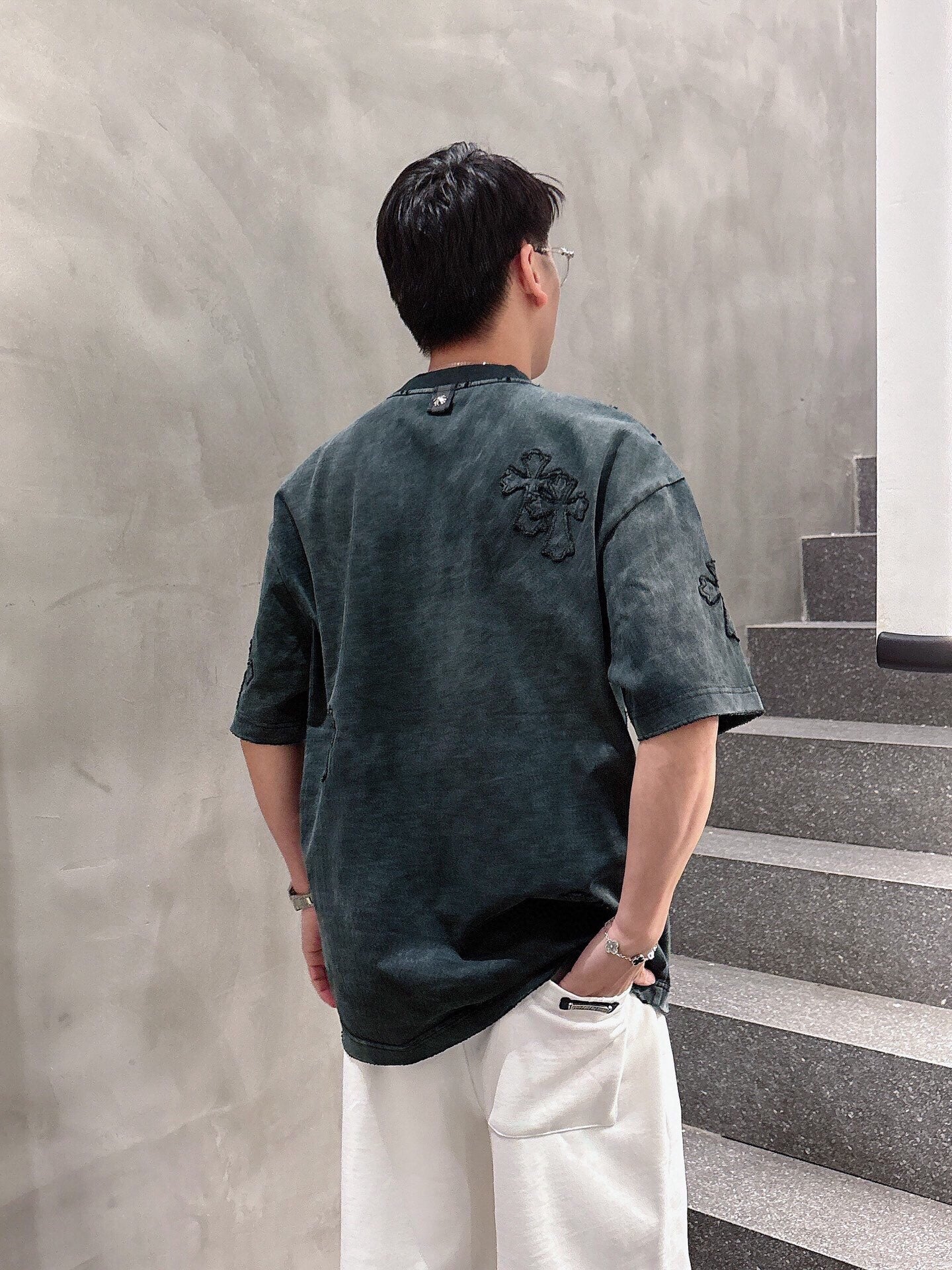 LuxluxHouse Best Quality Clothes Pants Chrome Hearts T-shirt