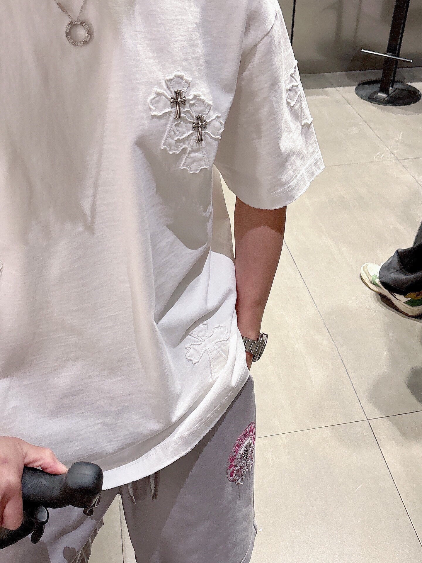 LuxluxHouse Best Quality Clothes Pants Chrome Hearts T-shirt