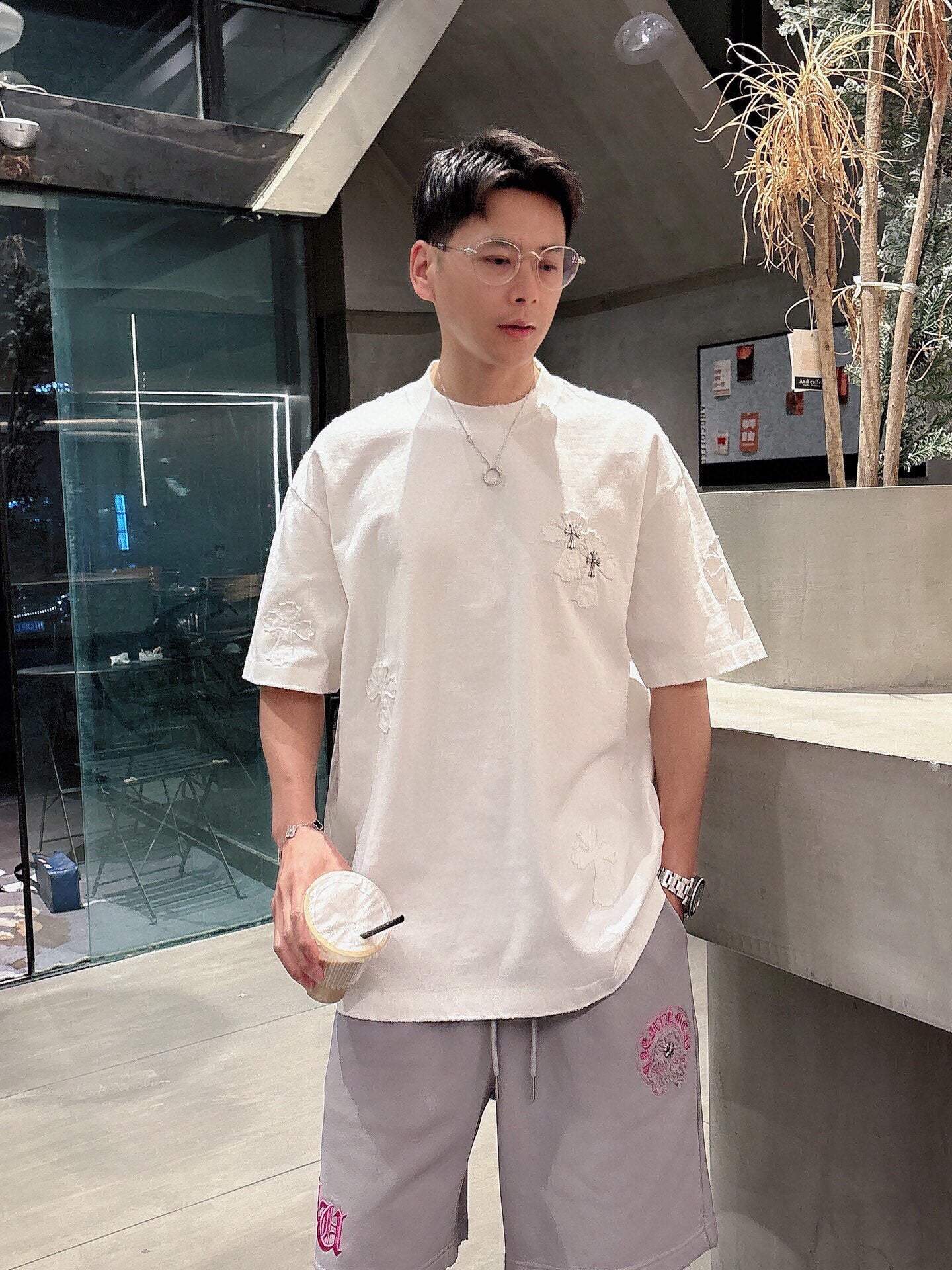 LuxluxHouse Best Quality Clothes Pants Chrome Hearts T-shirt