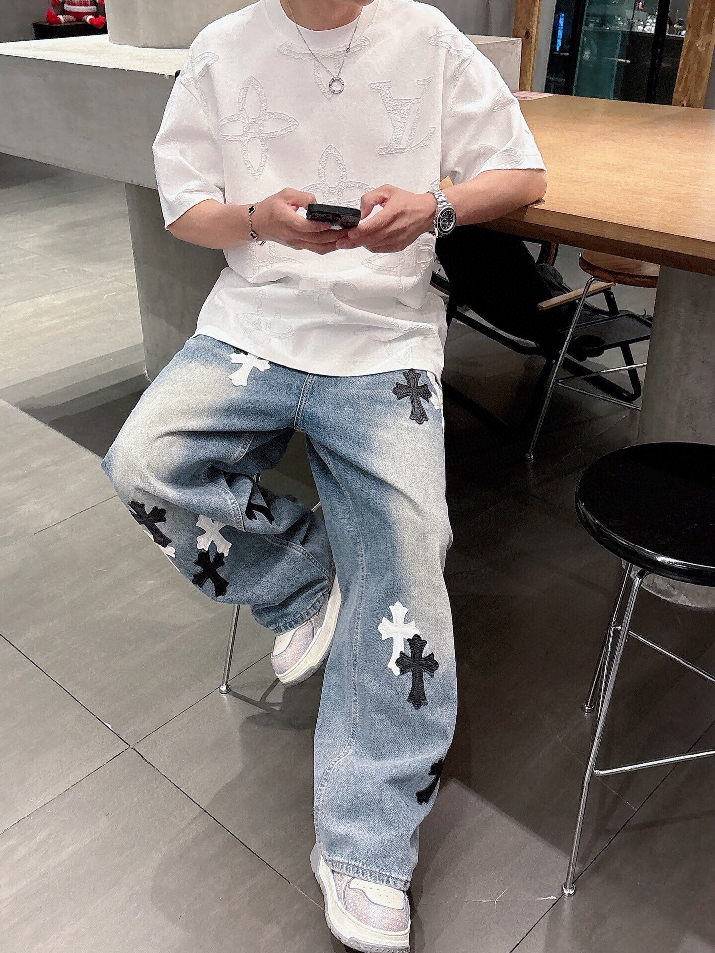 LuxluxHouse Best Quality Clothes T-shirt Louis Vuitton