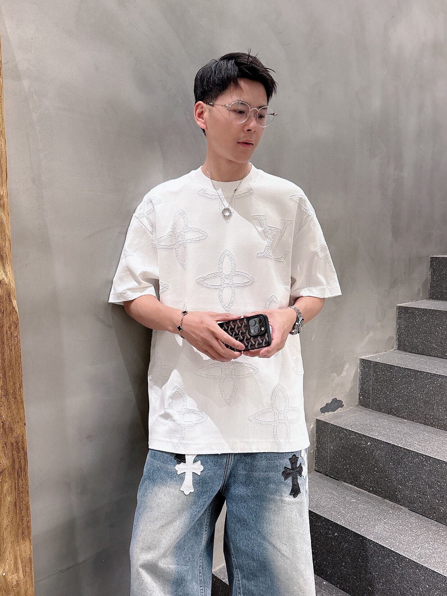 LuxluxHouse Best Quality Clothes T-shirt Louis Vuitton